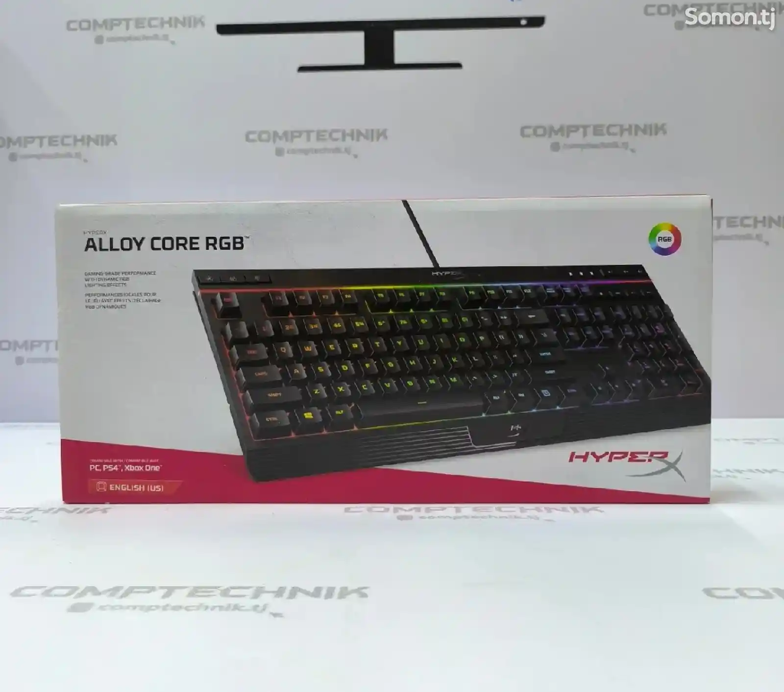 Игровая клавиатура HyperX Alloy Core USB RGB Black-1
