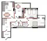 3-комн. квартира, 14 этаж, 98 м², Фирдавси-2