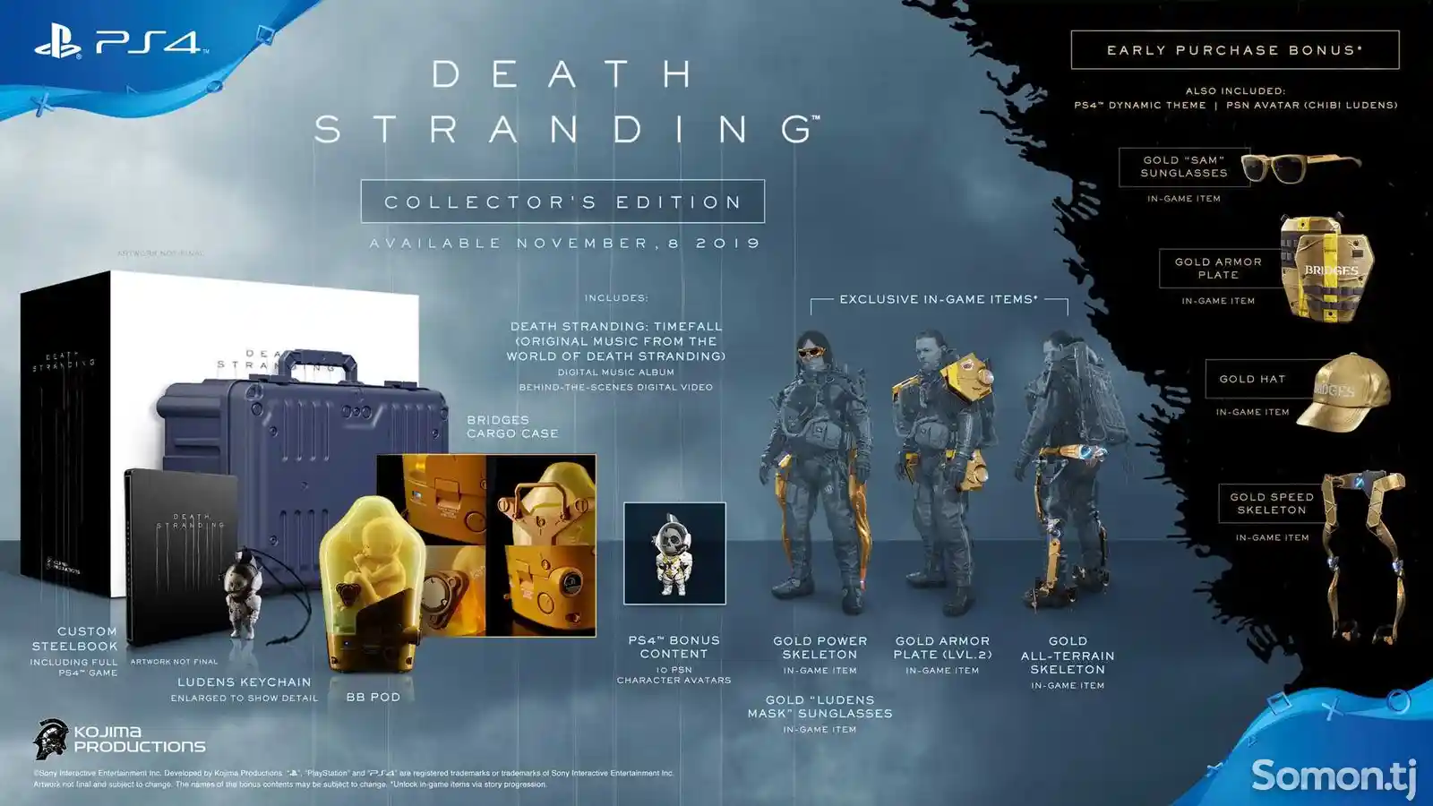 Игра Death Stranding Digital Deluxe Edition для Sony PS4-2