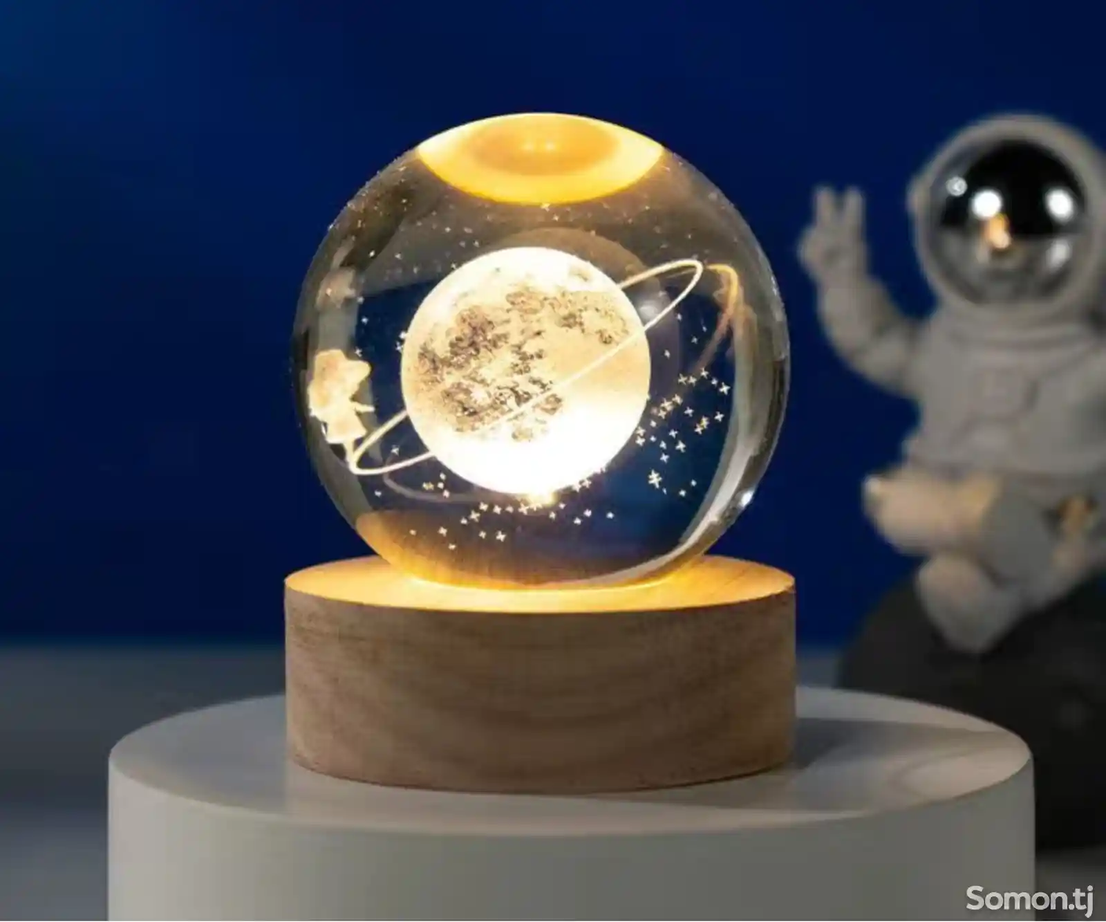3D Хрустальный шар - Лампа 3в1-2