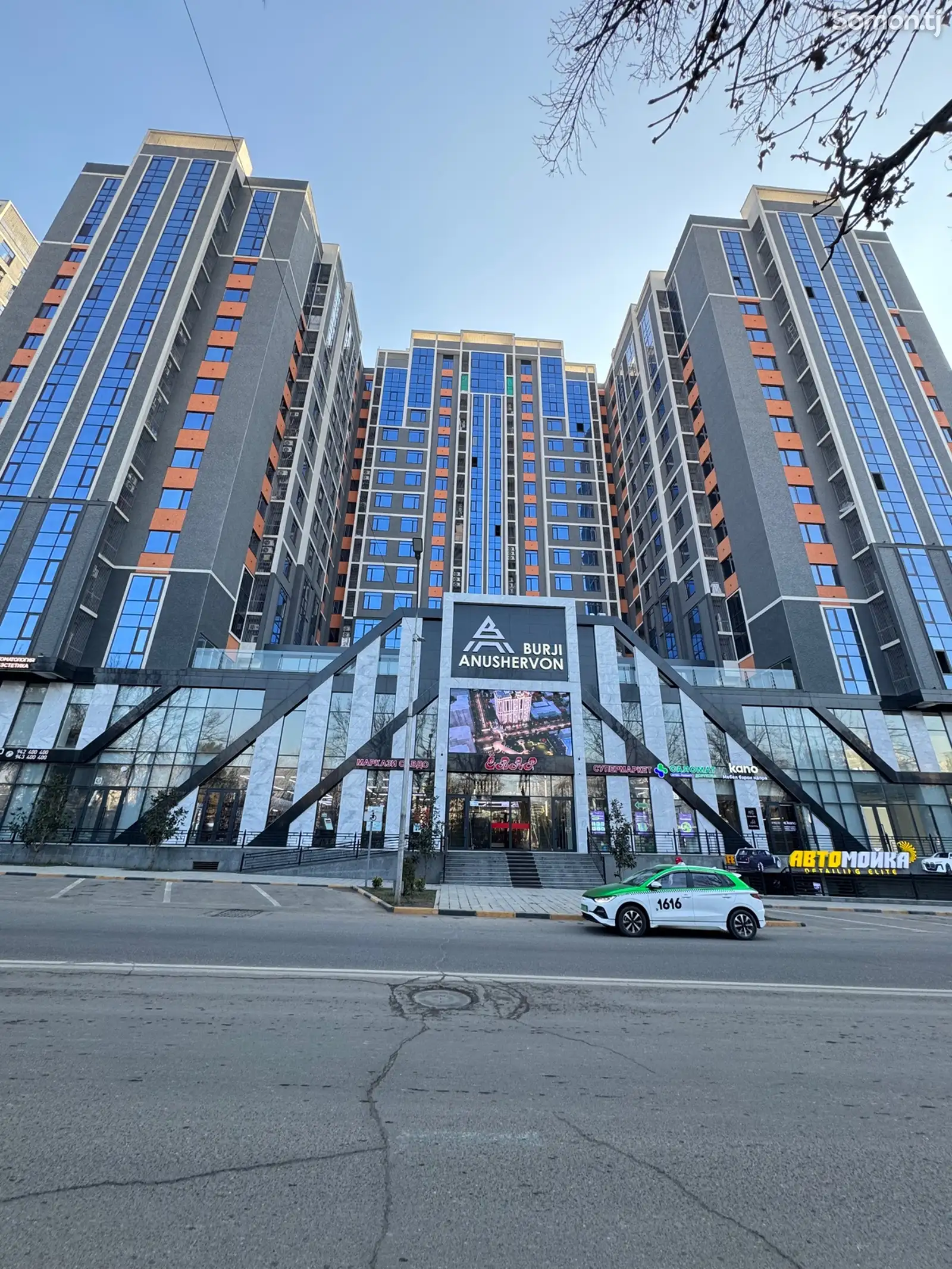 3-комн. квартира, 15 этаж, 98 м², Сомони, Спартак-1