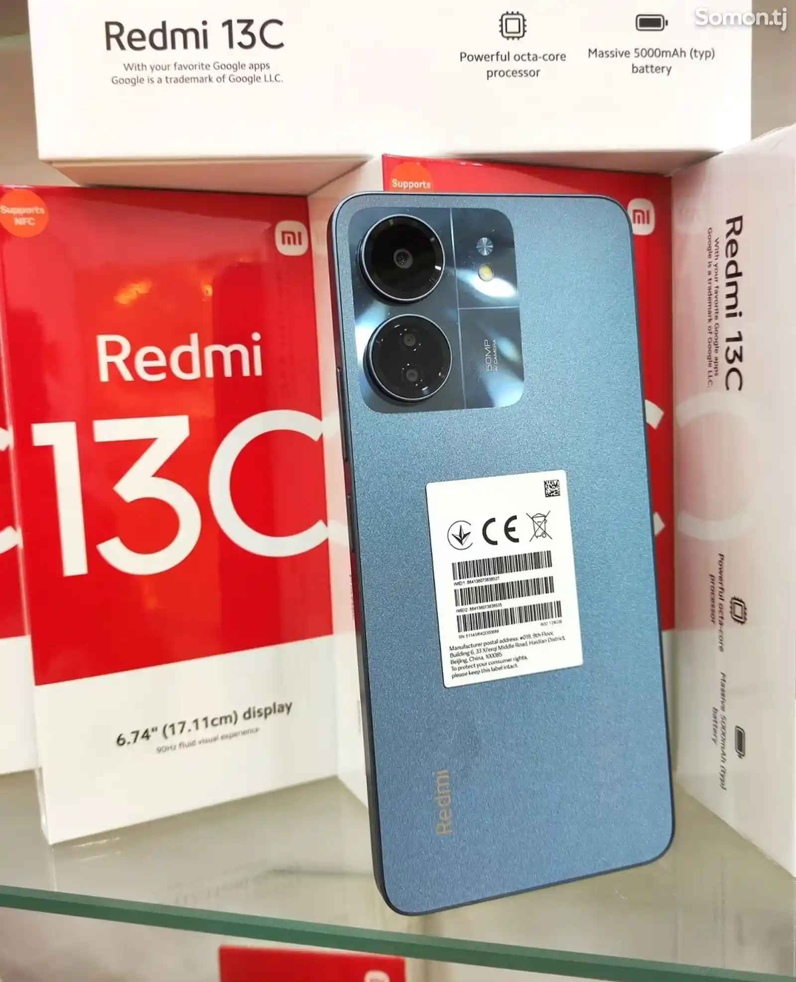 Xiaomi Redmi 13C 6+3/128Gb black-2