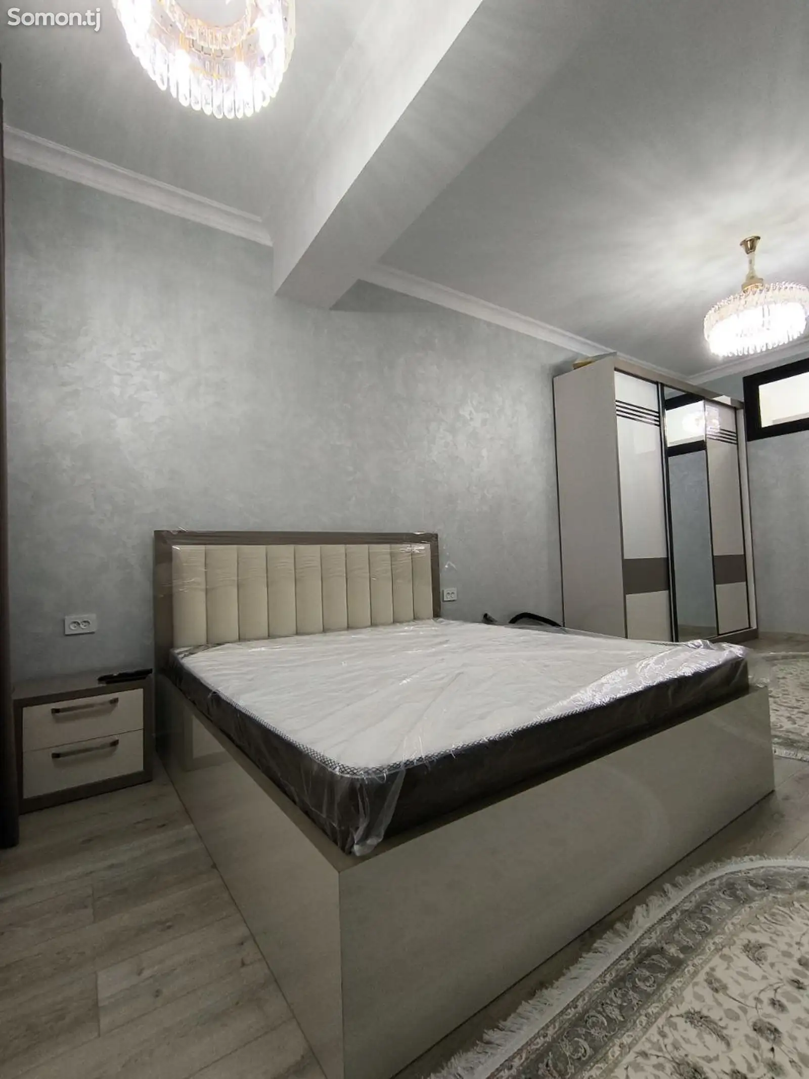 2-комн. квартира, 9 этаж, 80м², Сомони-1