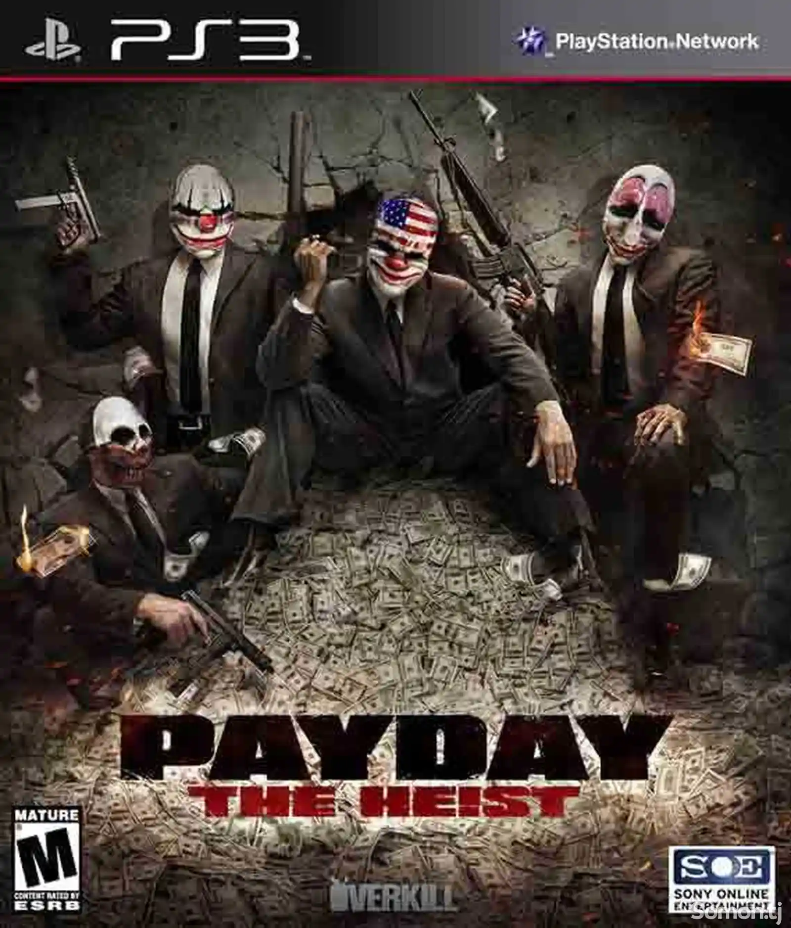 Игра Payday 2 на всех моделей PlayStation 3