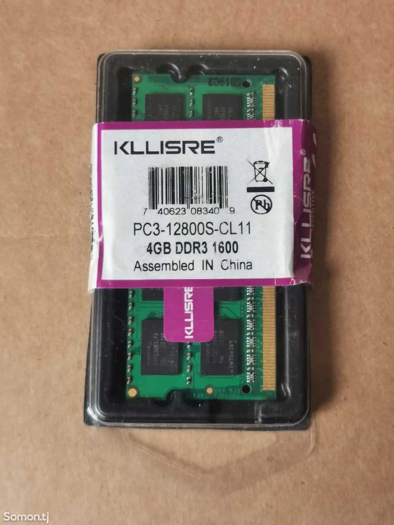 Оперативная память для ноутбука Kllisre DDR3L DDR3 4ГБ-3