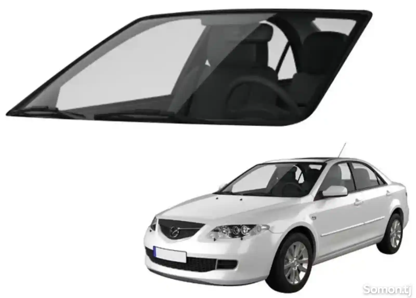 Лобовое стекло Mazda 6 2003