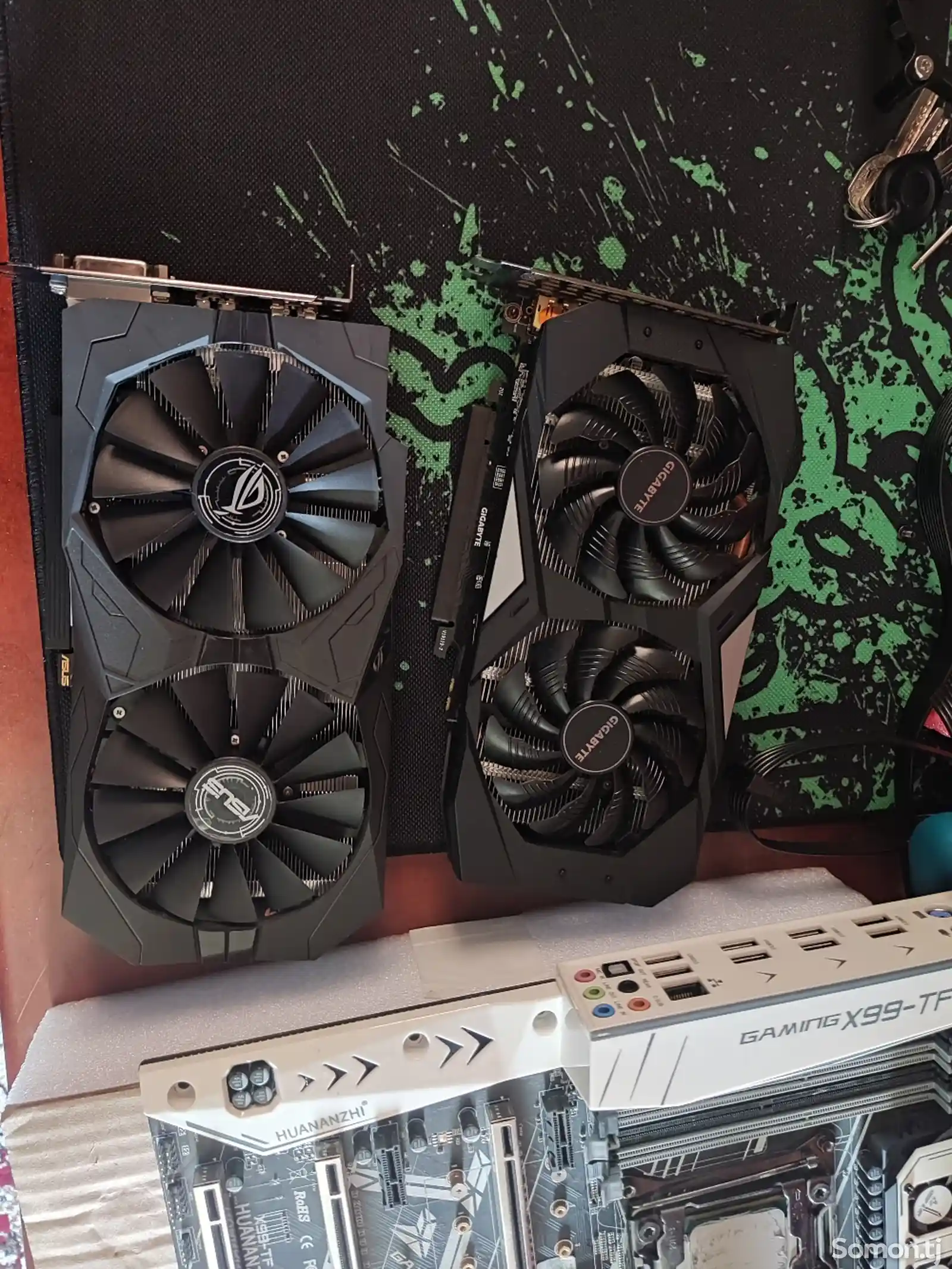 Видеокарта GTX 1050 Ti 4G DDR5 Asus Rog-4