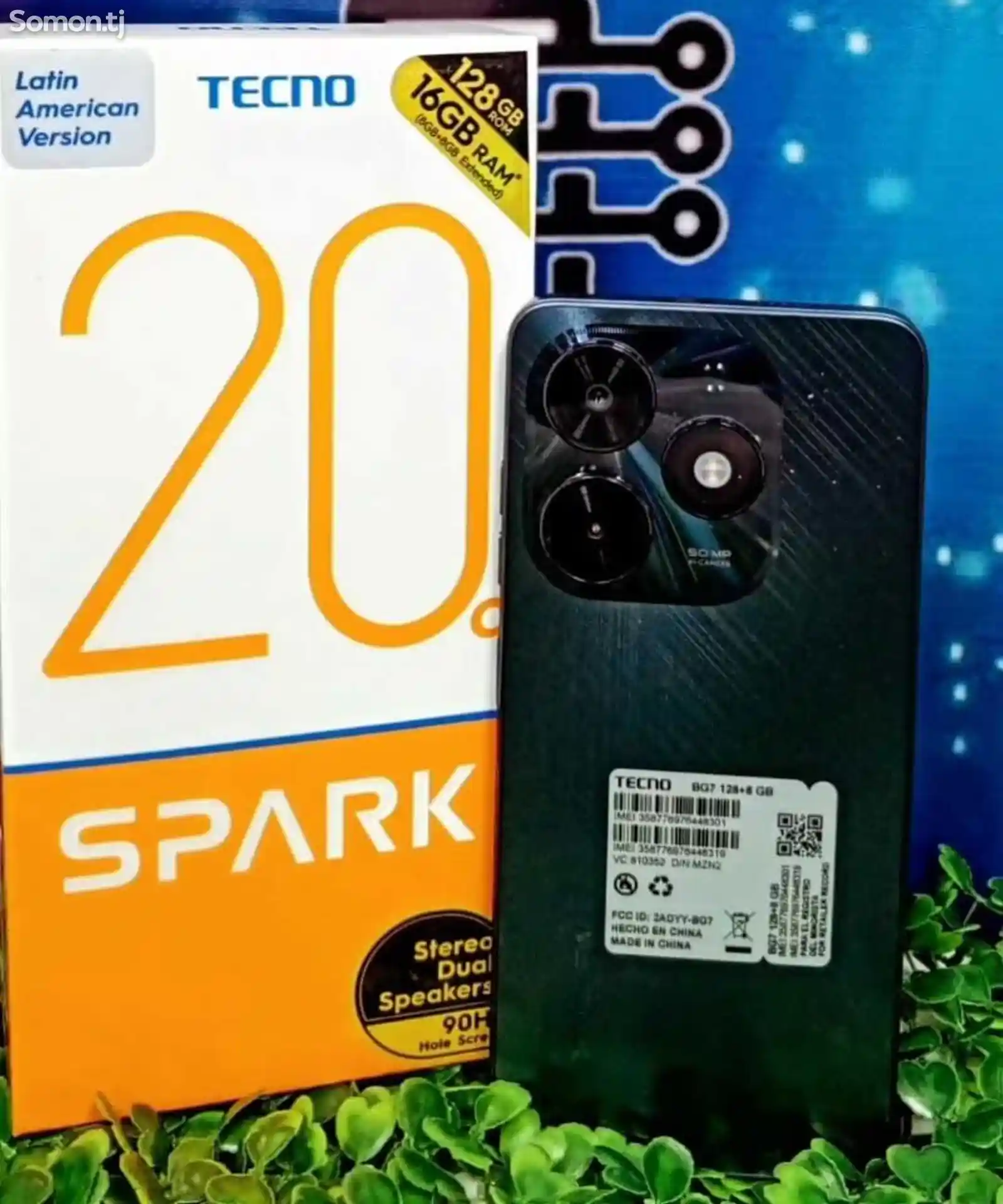 Tecno Spark 20C 8/128Gb green-8