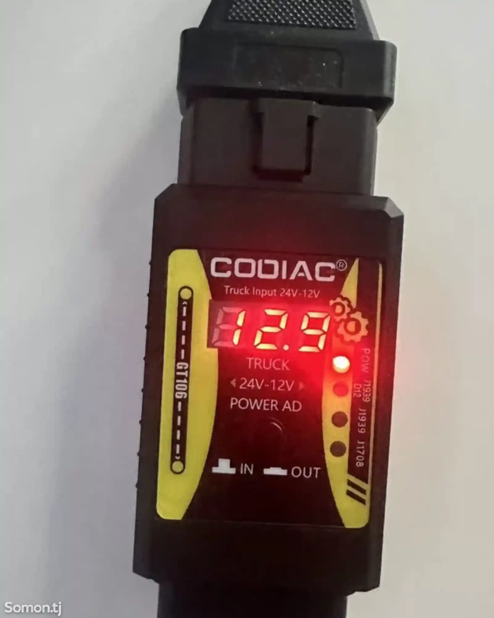 Преобразователь напряжения OBD2 24v-12v-3