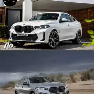 Обвес bmw x6 g06 рестайлинг m-competition