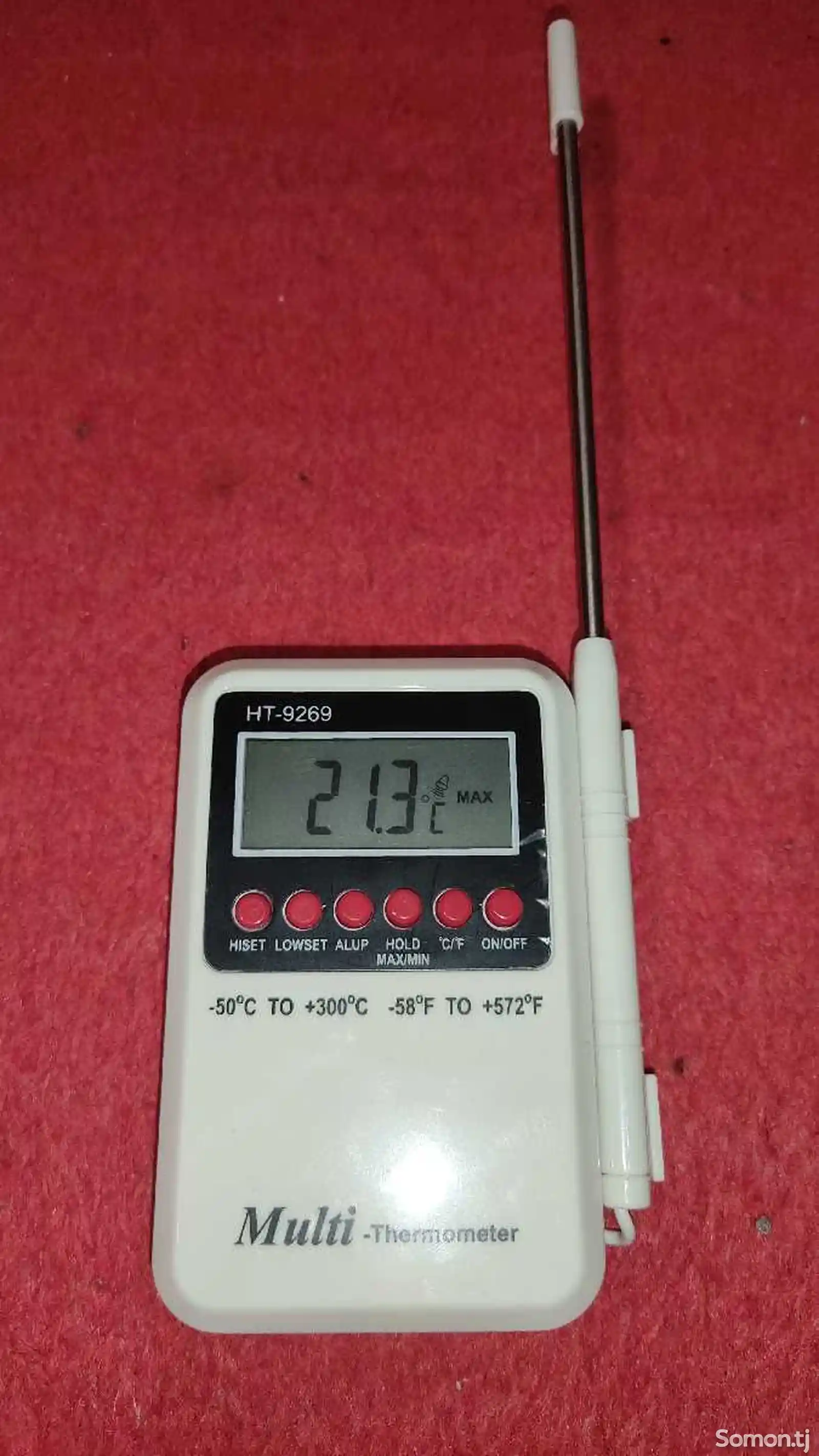 Электронный термометр c щупом на проводе HT-9269-1