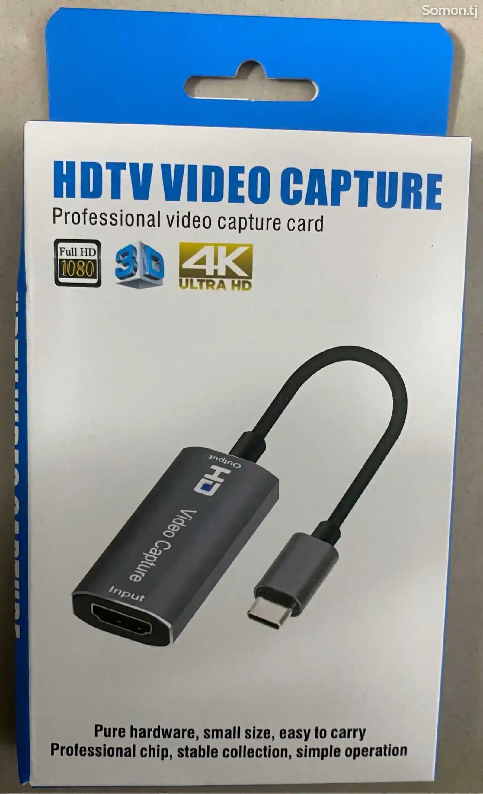 Hdmi-совместимый с картой захвата звука Type C видео 4K 1080P-1