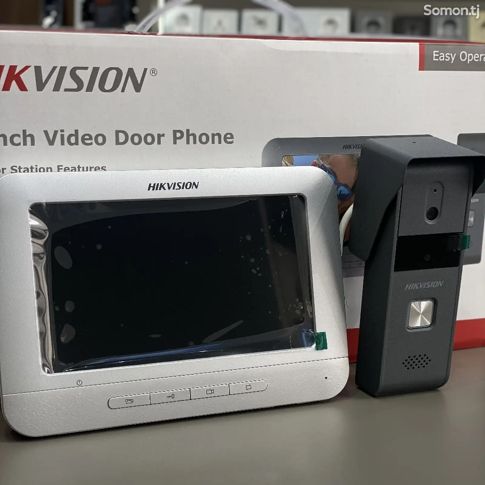 Аналоговый Домофон Hikvision Ds-KIS203T