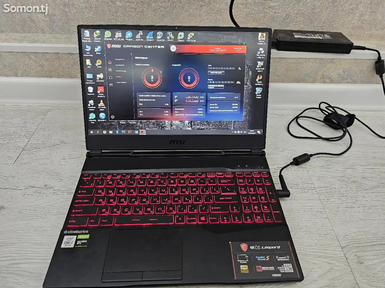 Ноутбук MSI leopard GL65-1