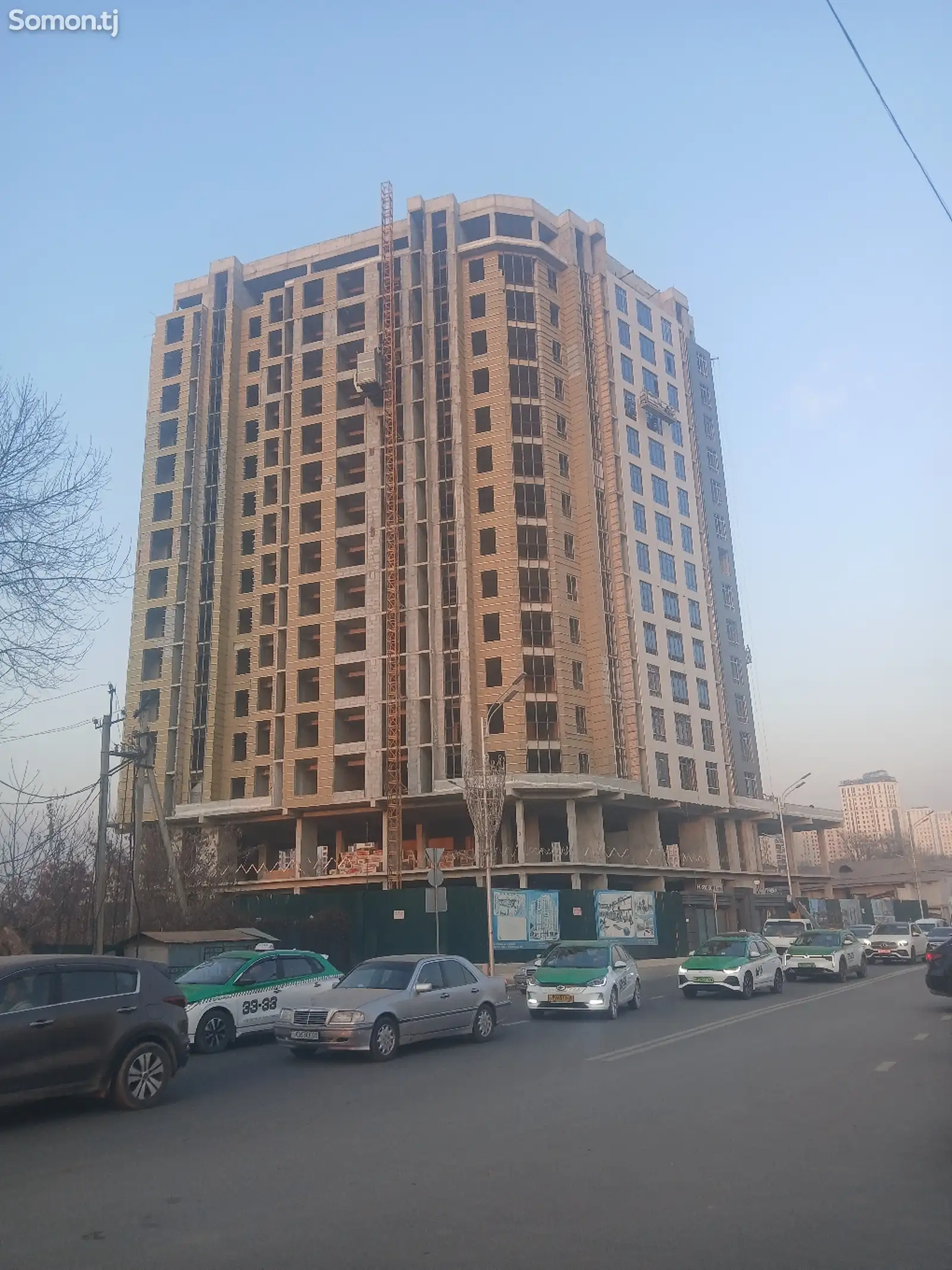 2-комн. квартира, 13 этаж, 89 м², Шохмансур-1