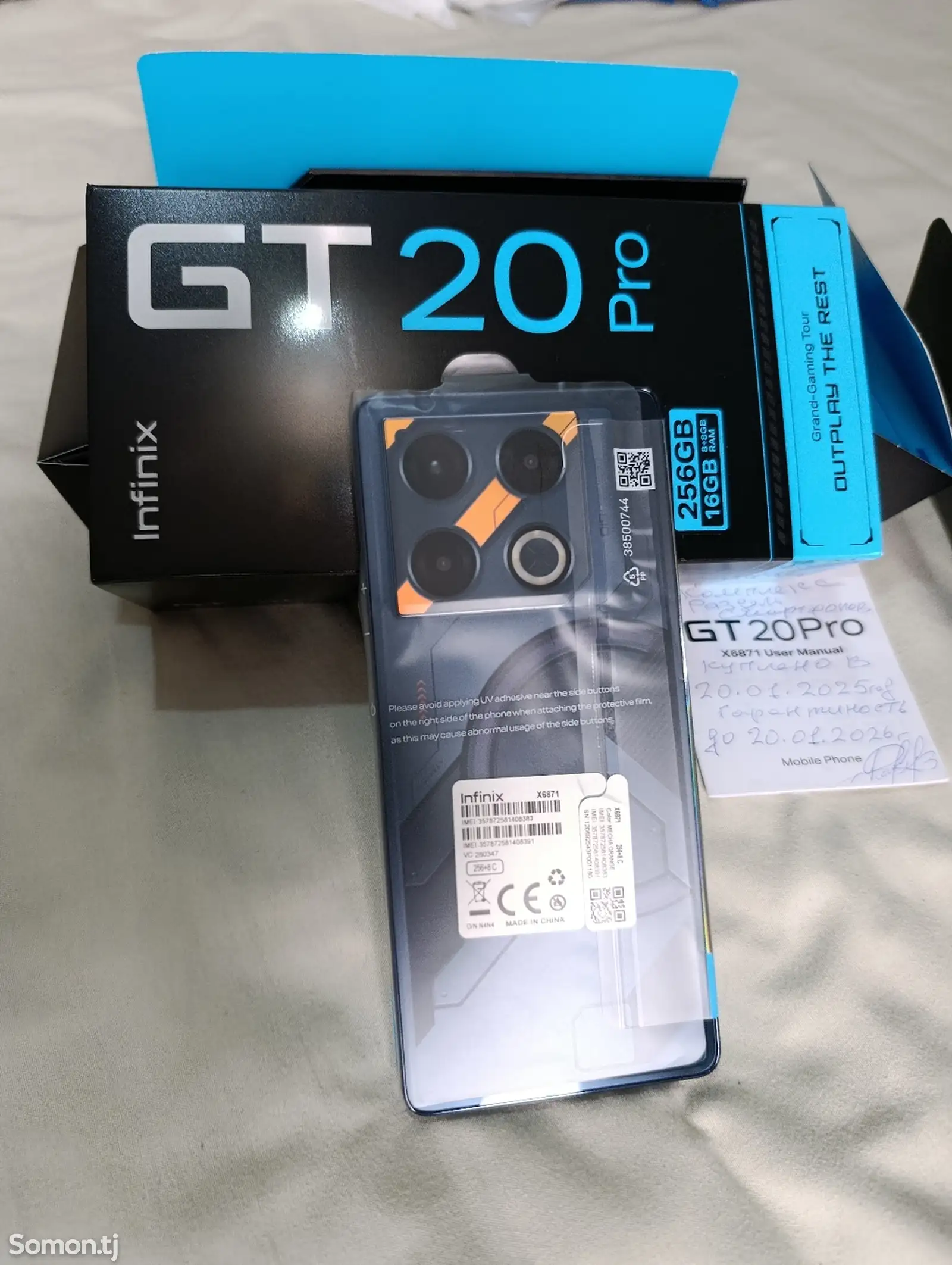 Infinix GT-20 PRO 256/16gb-1