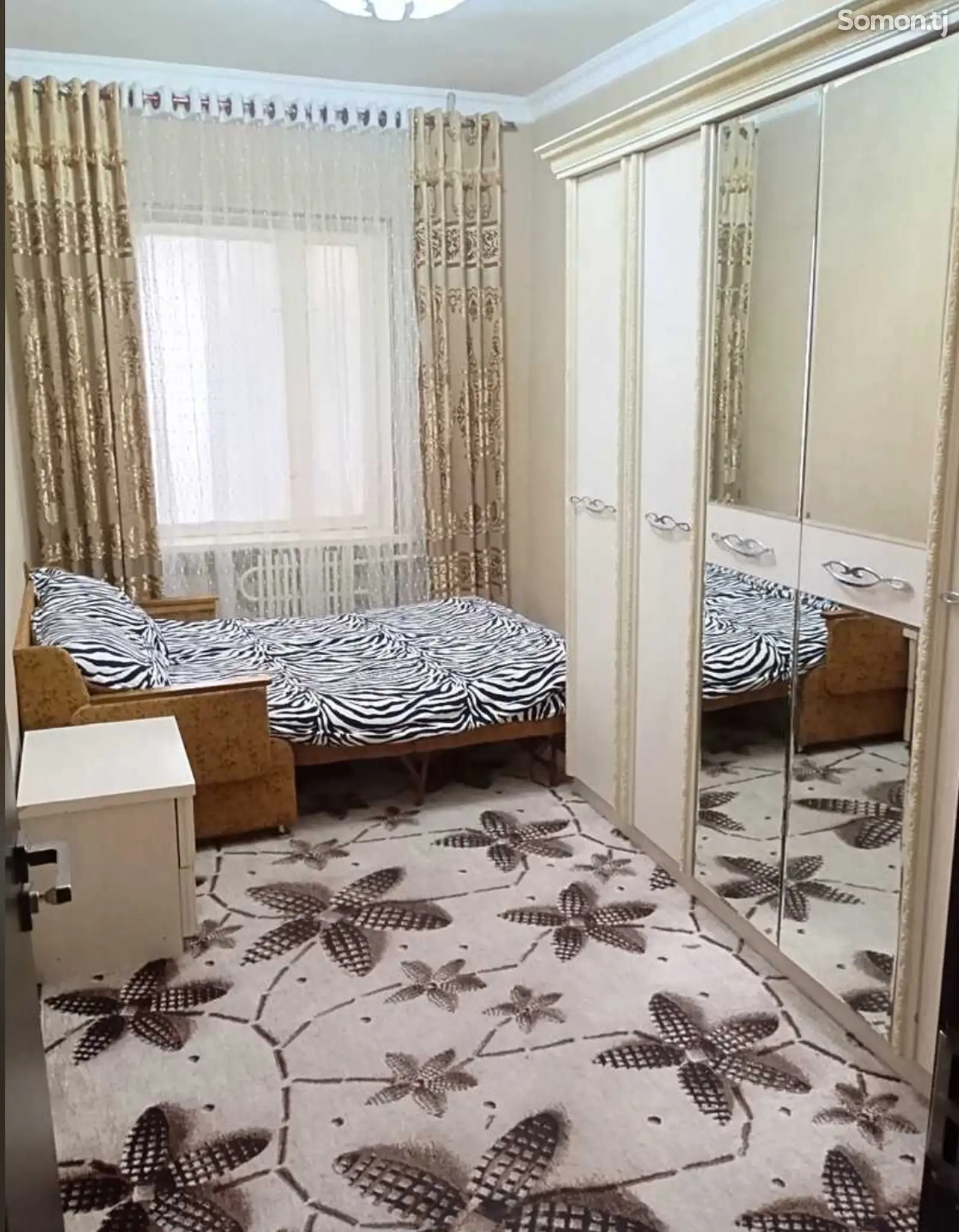 3-комн. квартира, 6 этаж, 75м², Шохмансур-1