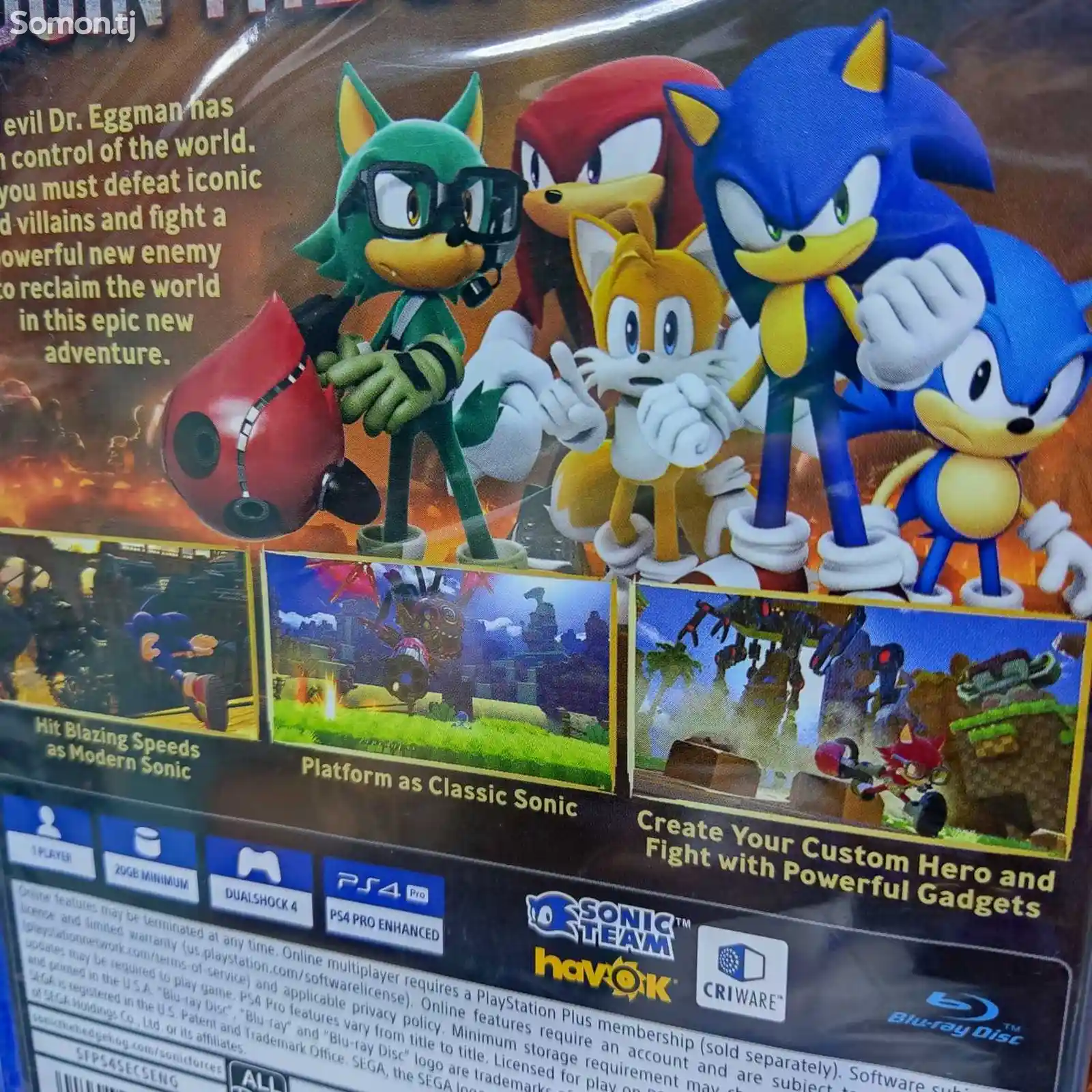 Игра Sonic forces цифровая версия PS4 PS5-2