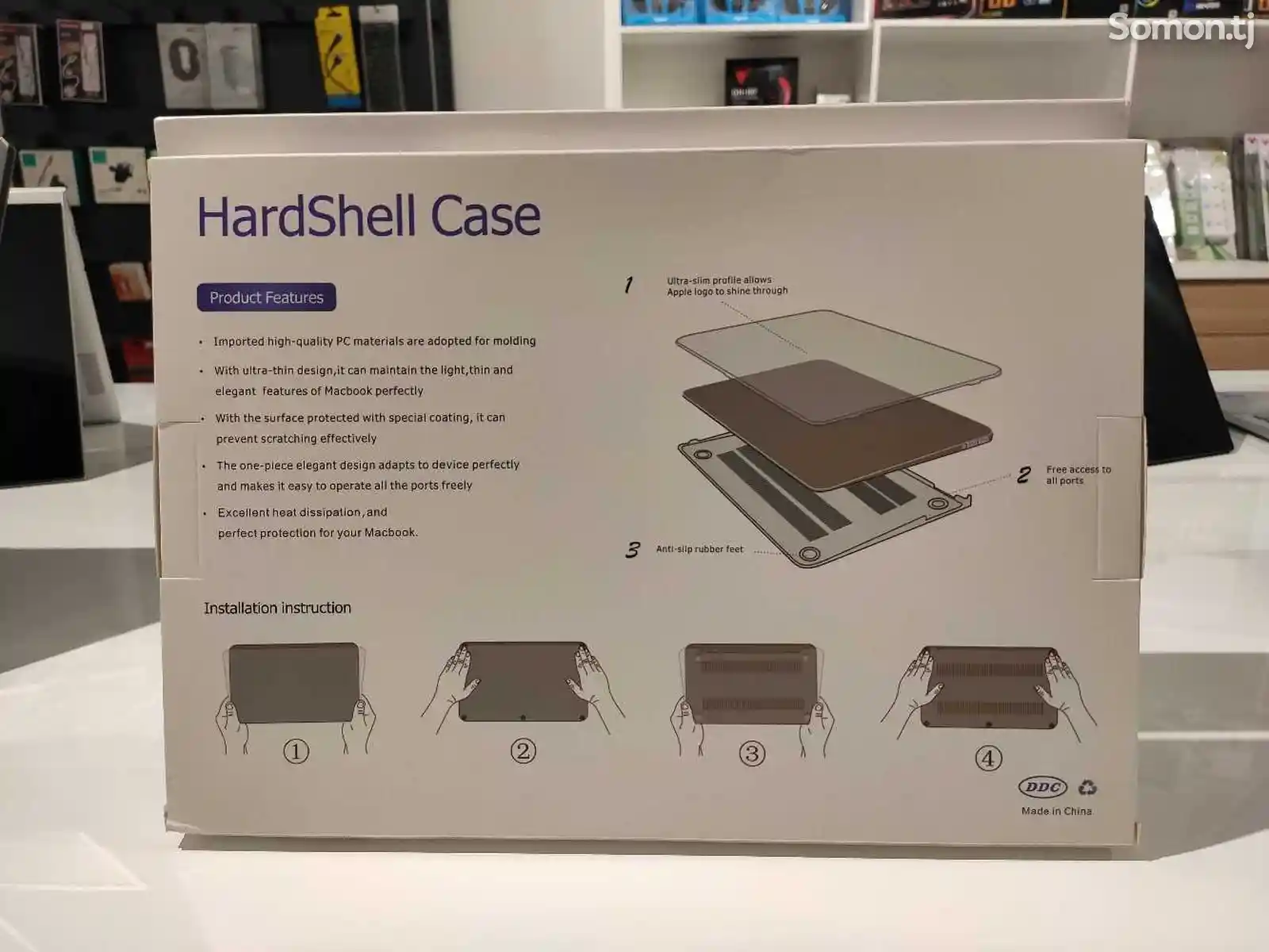 Защитные чехлы HardShell Case для MacBook pro 13 MacBook Air 13-3