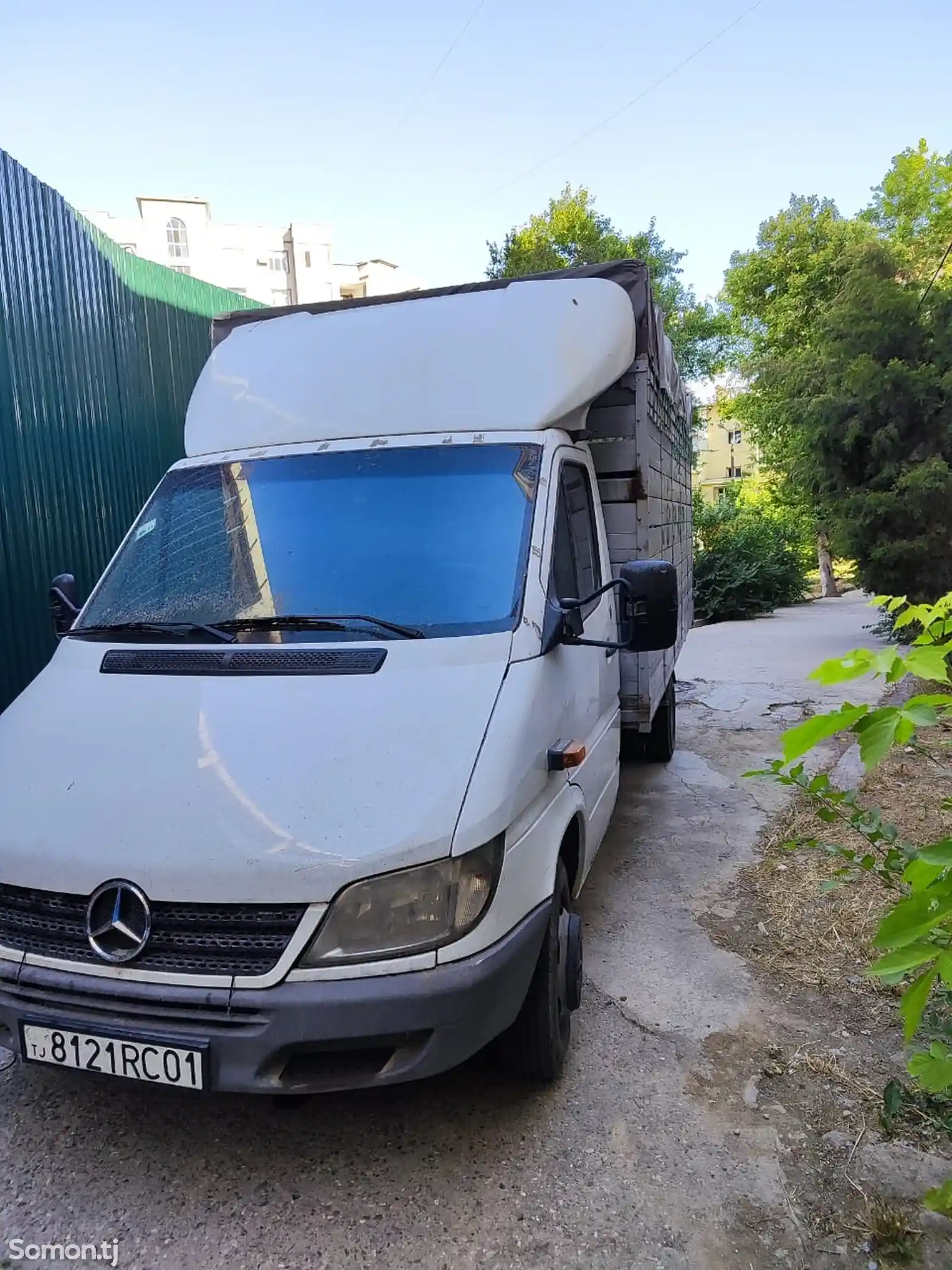 Бортовой автомобиль Mercedes-Benz Sprinter, 2001-1