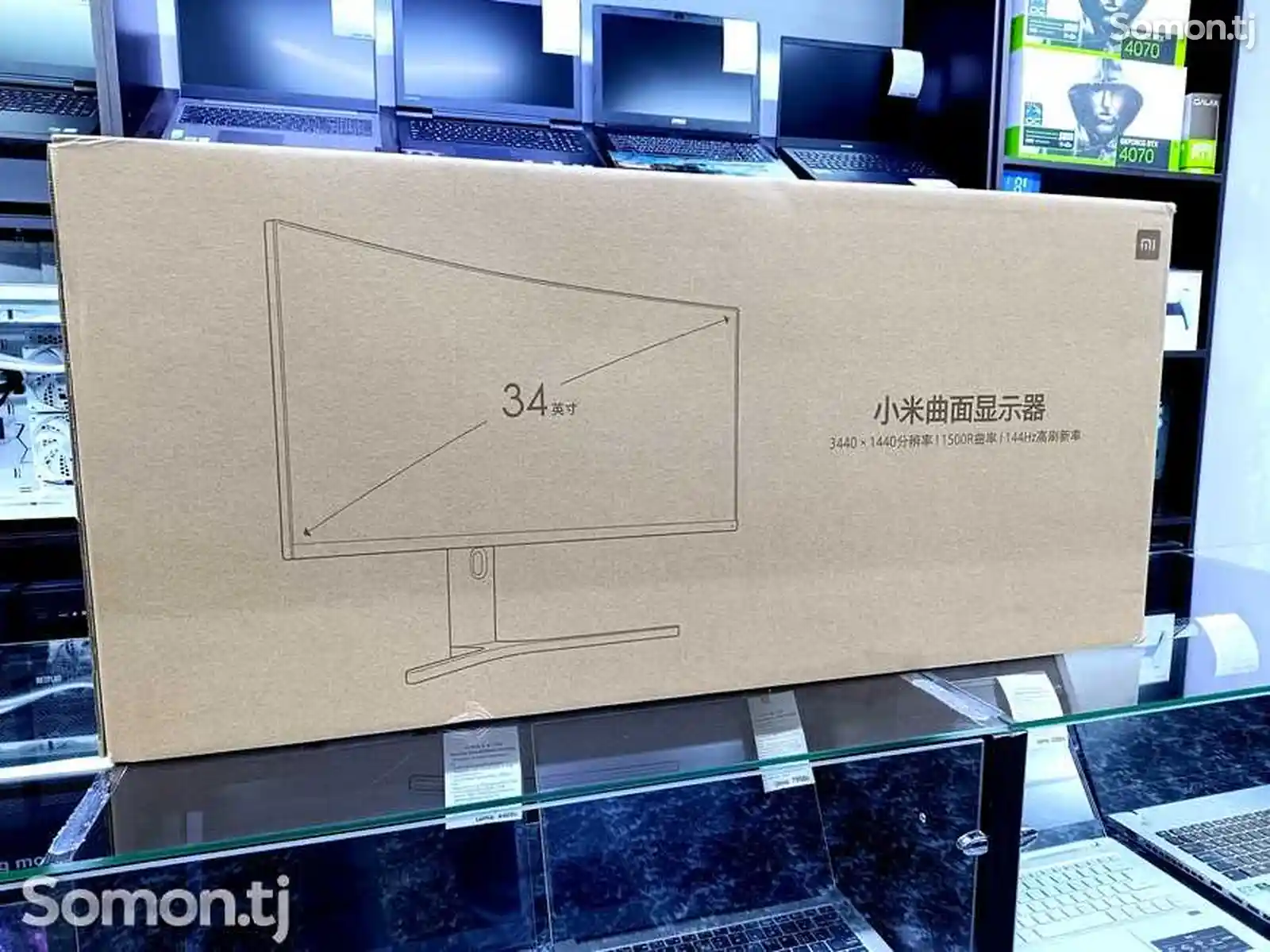 Монитор Xiaomi Mi Surface 34 / QHD 2K PLUS / 144Hz-1