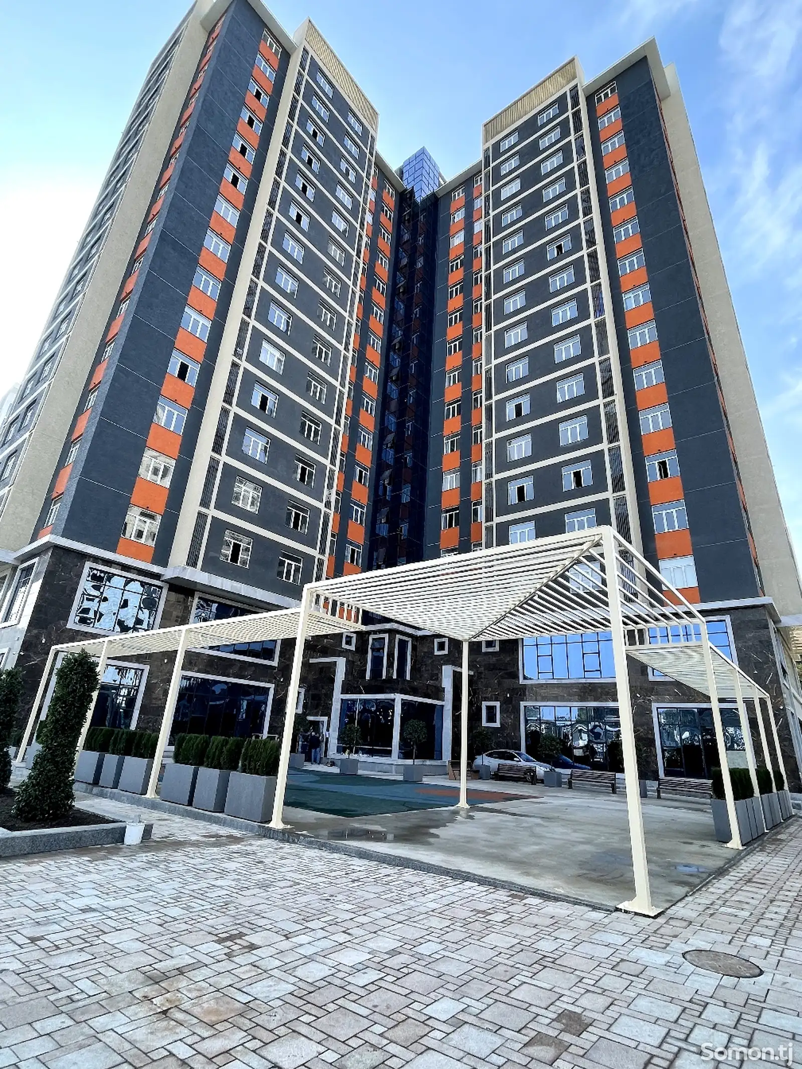 2-комн. квартира, 12 этаж, 56 м², Исмоили Сомони-1