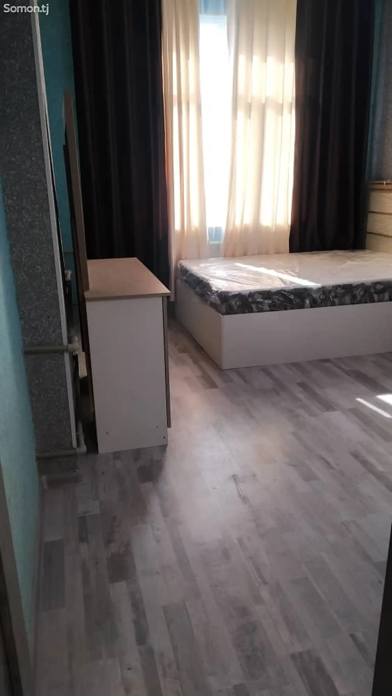 2-комн. квартира, 7 этаж, 60м², Сомони-1