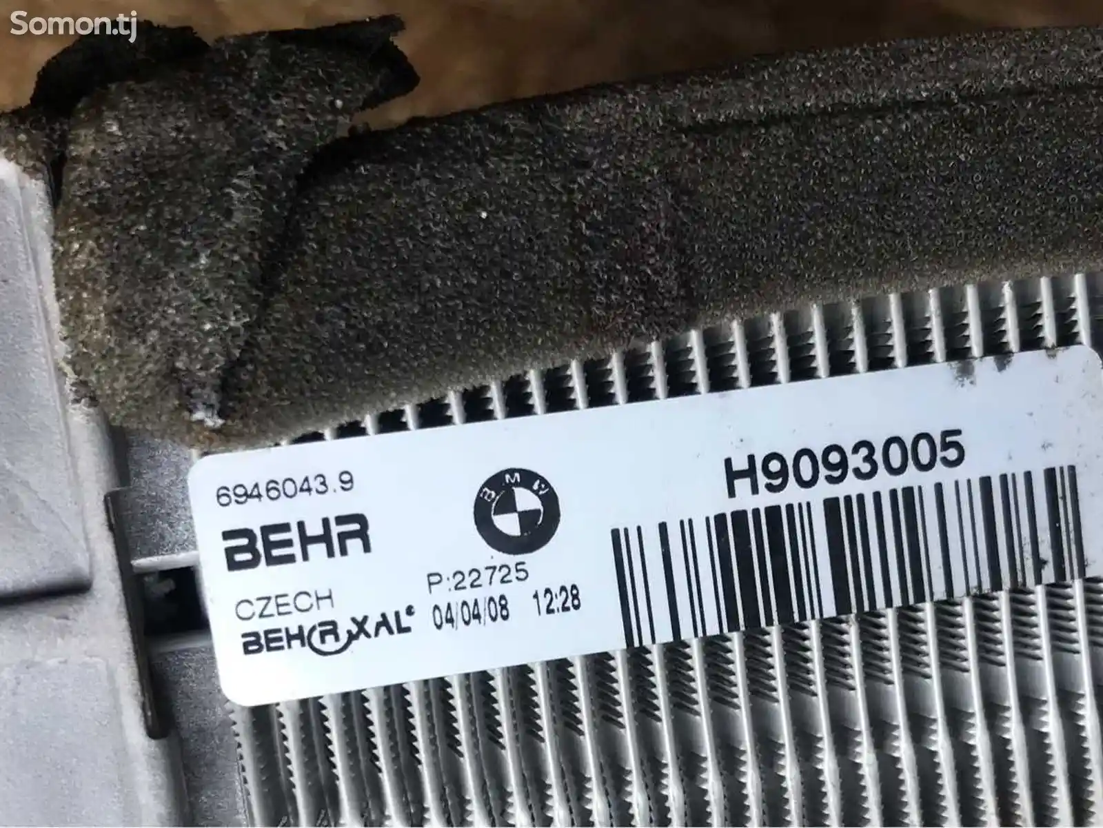 Радиатор кондиционера для BMW 5 E60/61, 2003-2009-6