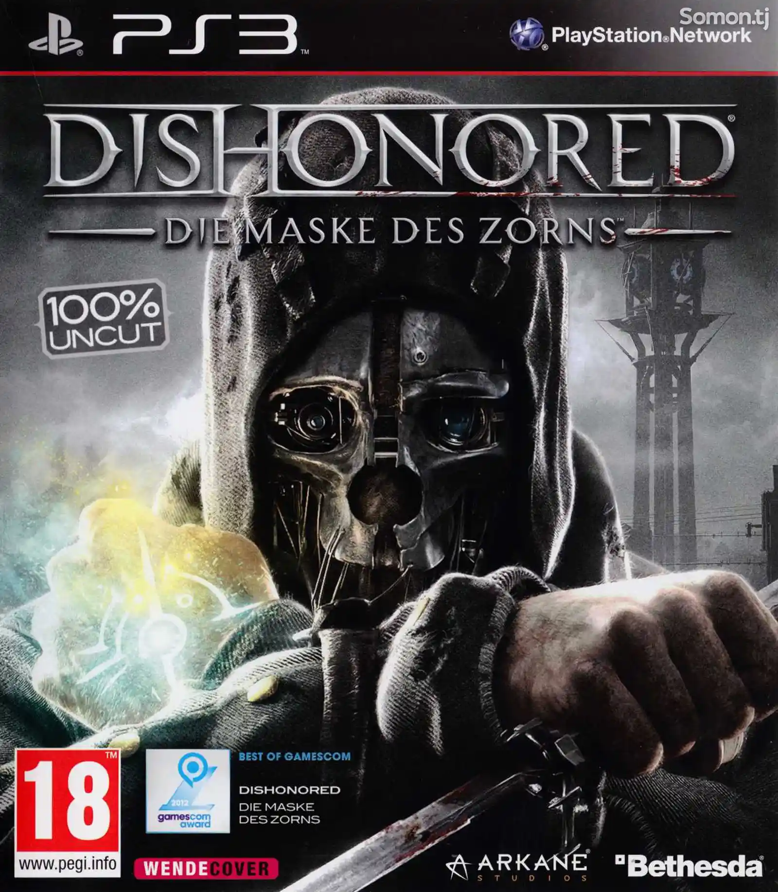Игра Dishonored для Play Station-3