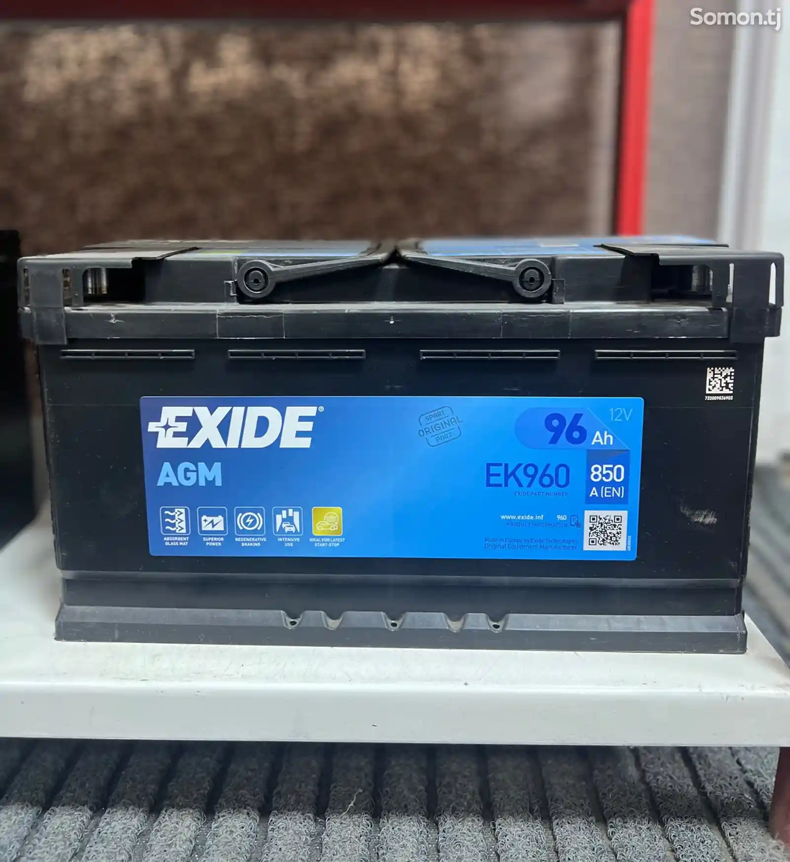 Аккумулятор Exide AGM 90Ah-1