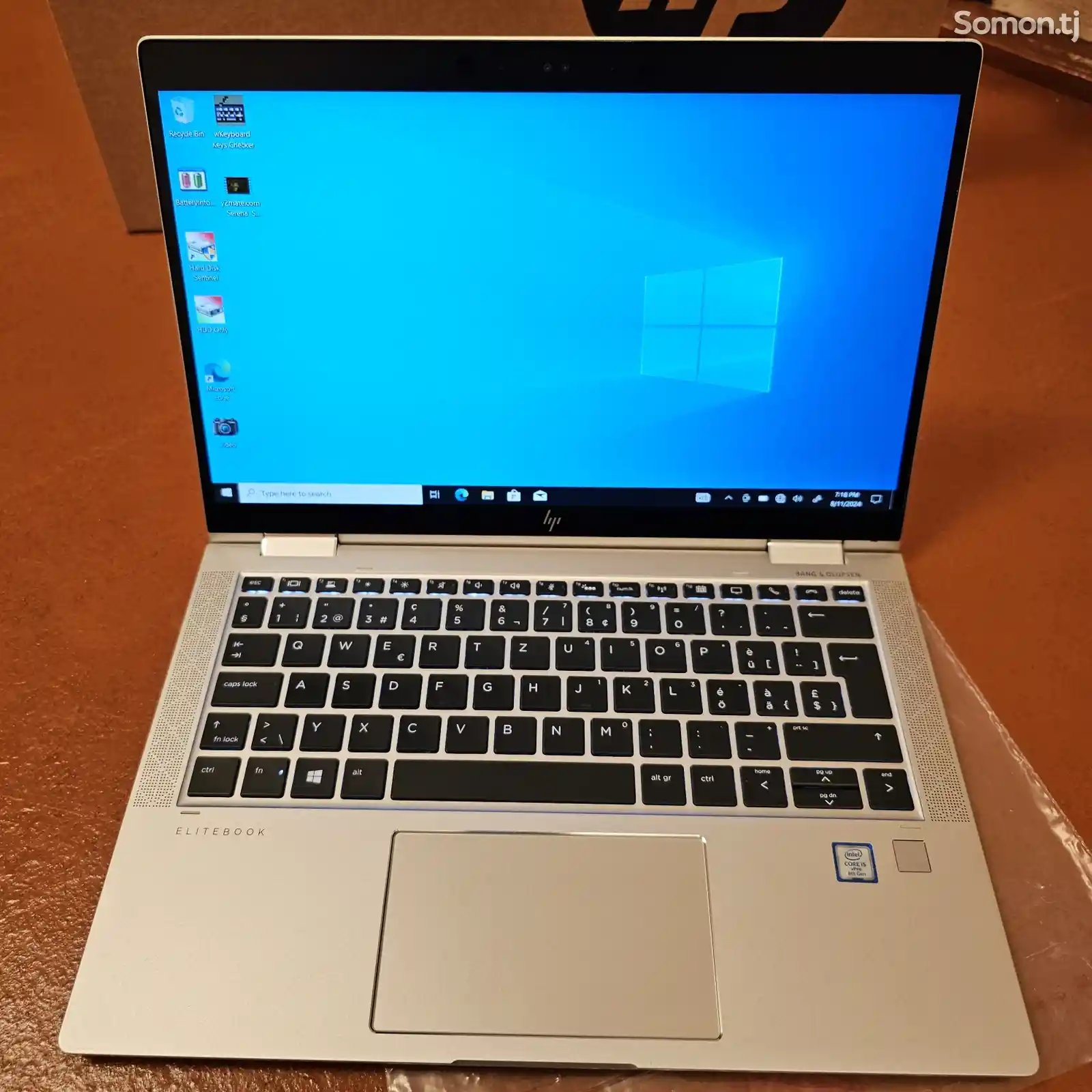 Ноутбук Hp Elitebook X360 Intel i5-8350U 16Gb/256ssd m2-8