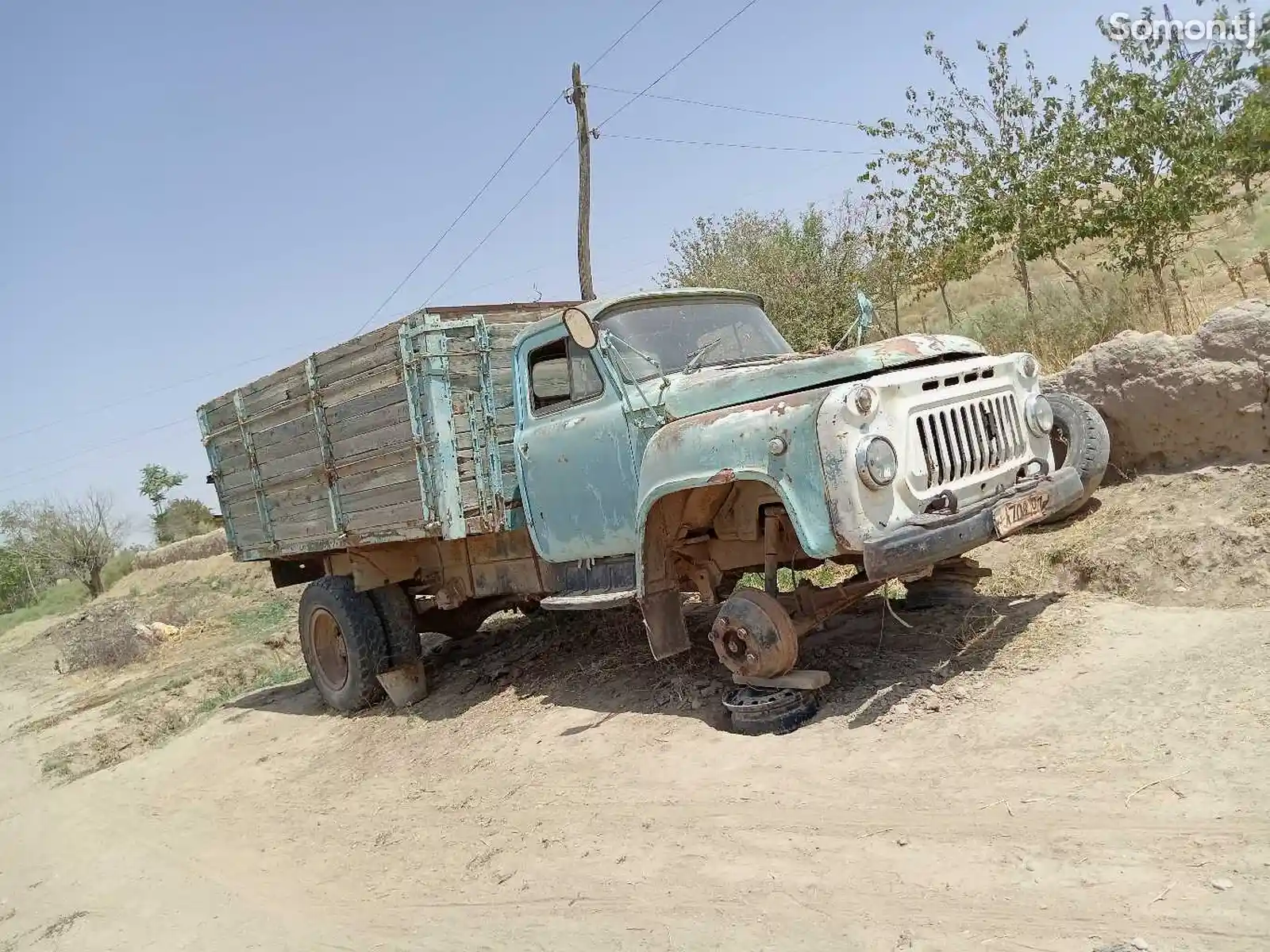 Бортовой грузовик Газ 53, 1978-2