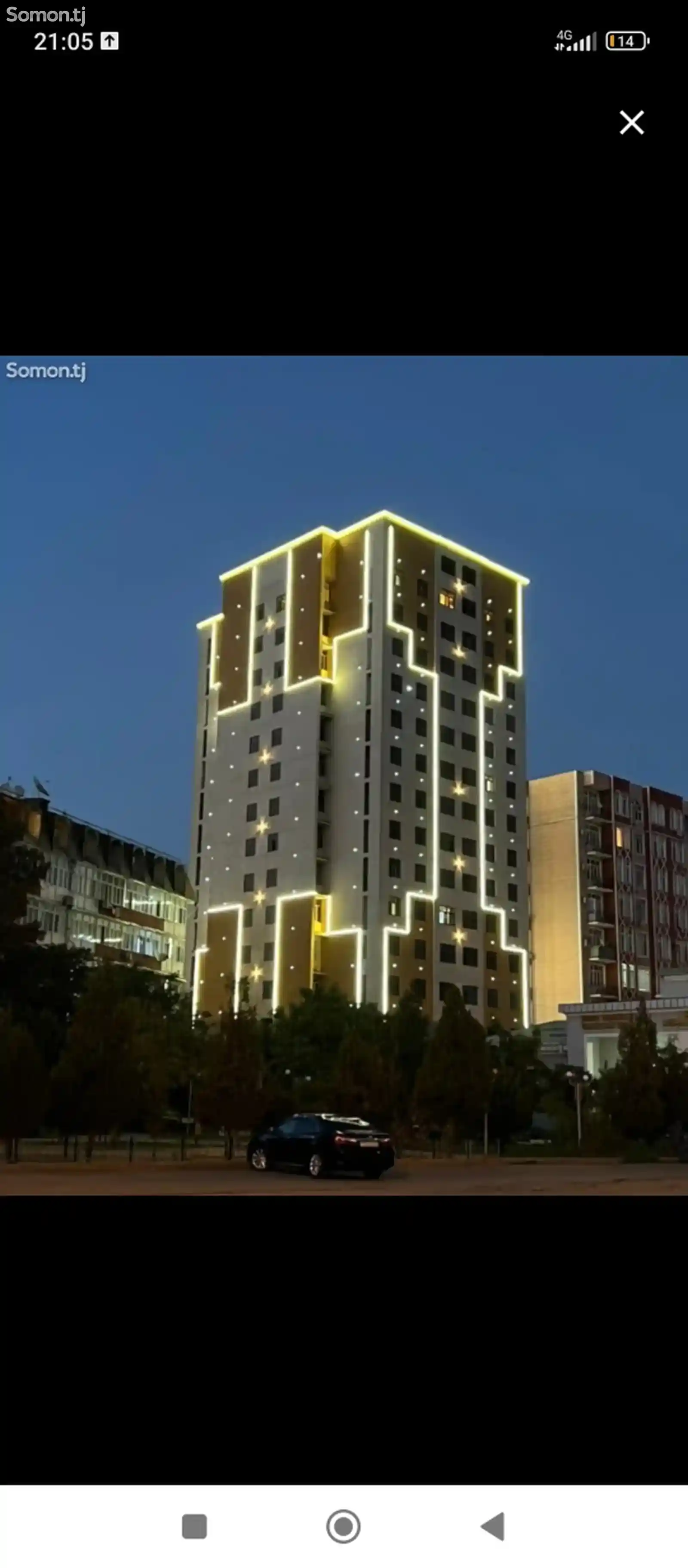 1-комн. квартира, 15 этаж, 40 м², Яккачинор-2