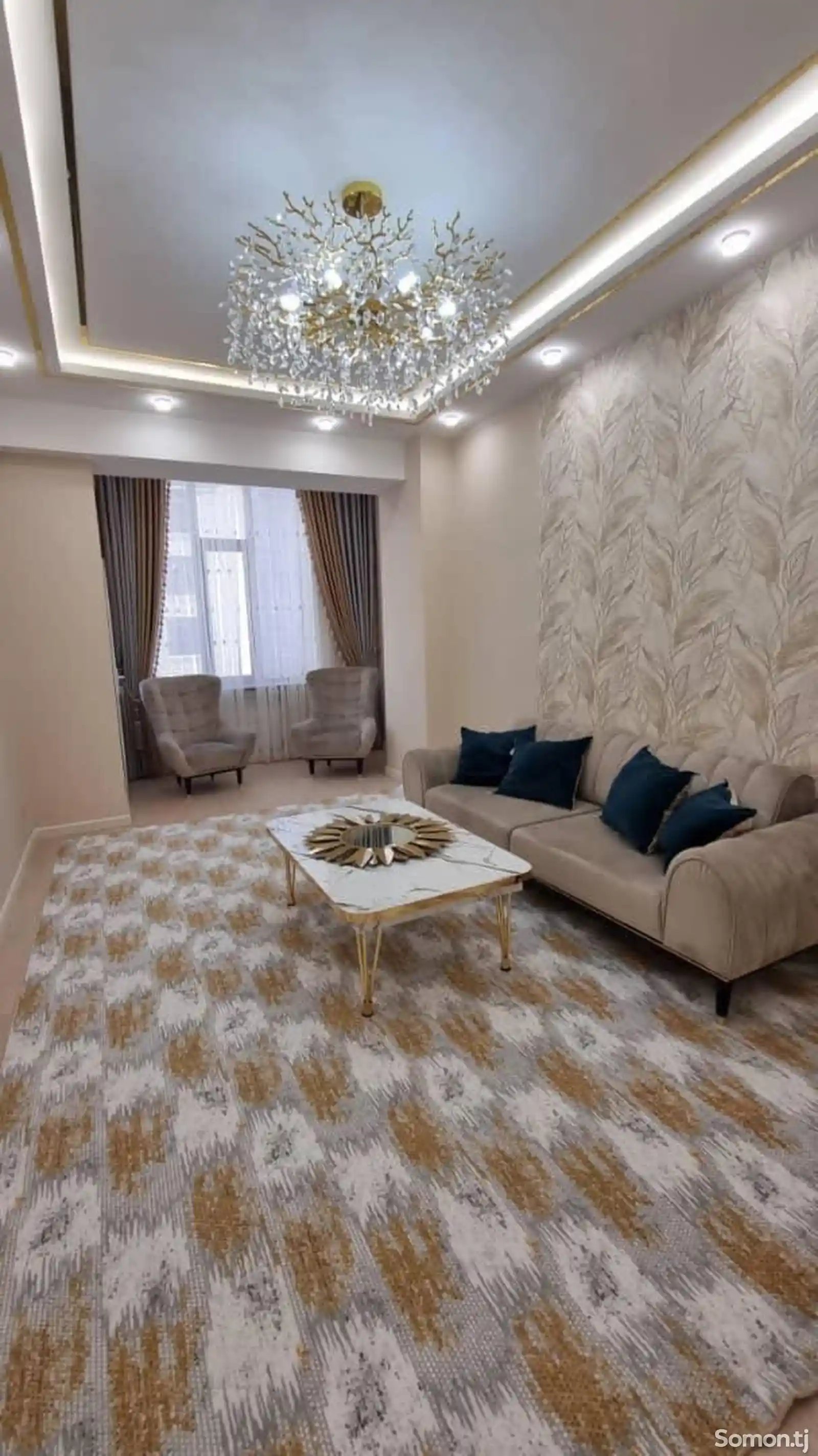 3-комн. квартира, 7 этаж, 120м², Шохмансур-1