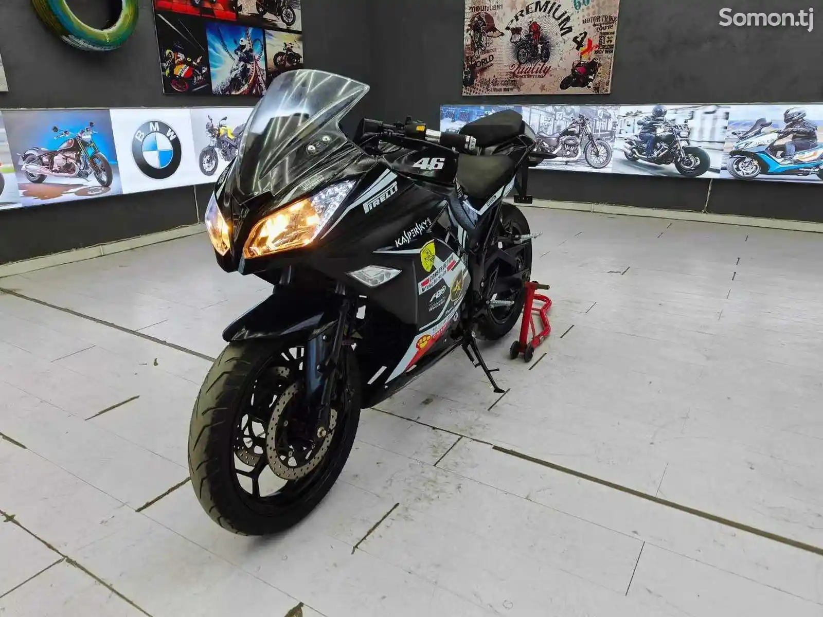 Мотоцикл Kawasaki Ninja 200cc на заказ-5