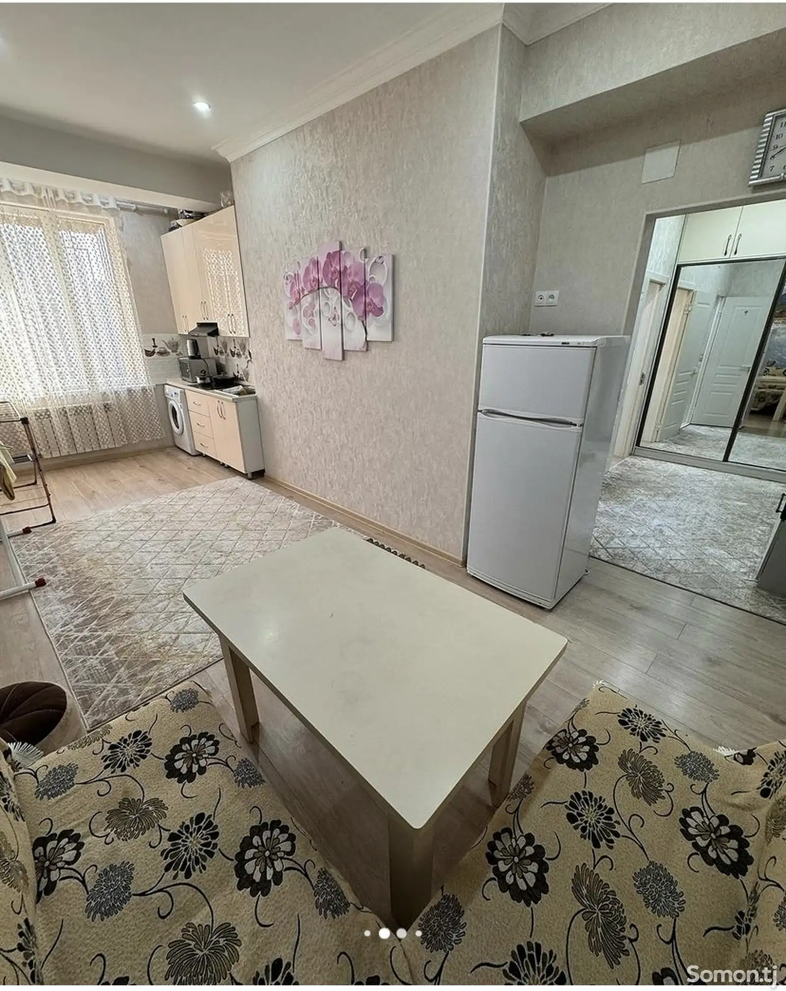 1-комн. квартира, 10 этаж, 50 м², Сомони-5