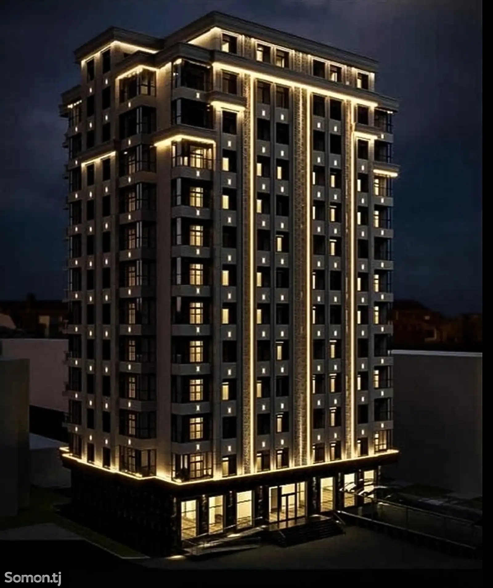 2-комн. квартира, 11 этаж, 50 м², 14-ум-6