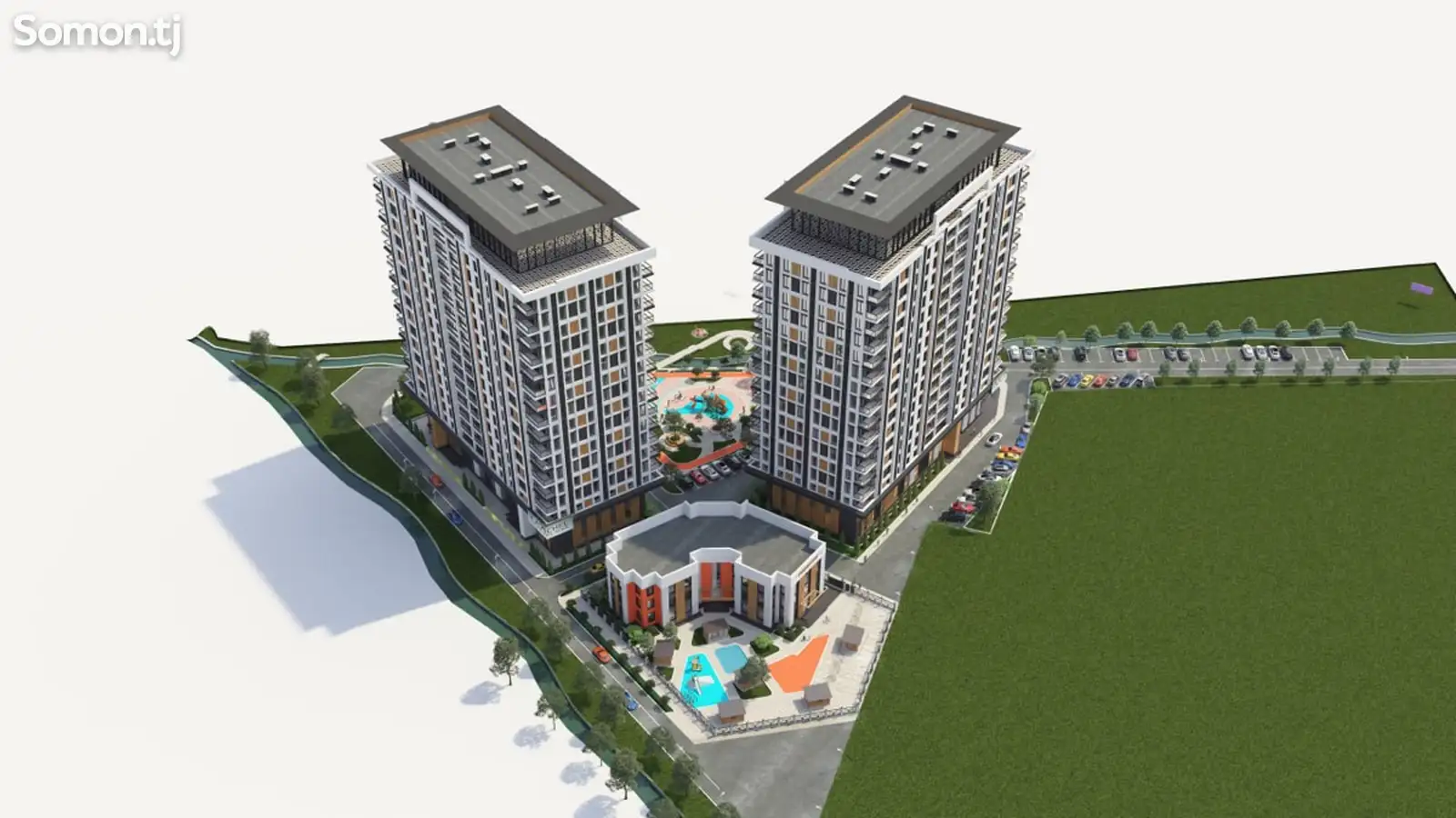 3-комн. квартира, 13 этаж, 118 м², Сино,Цирк-2