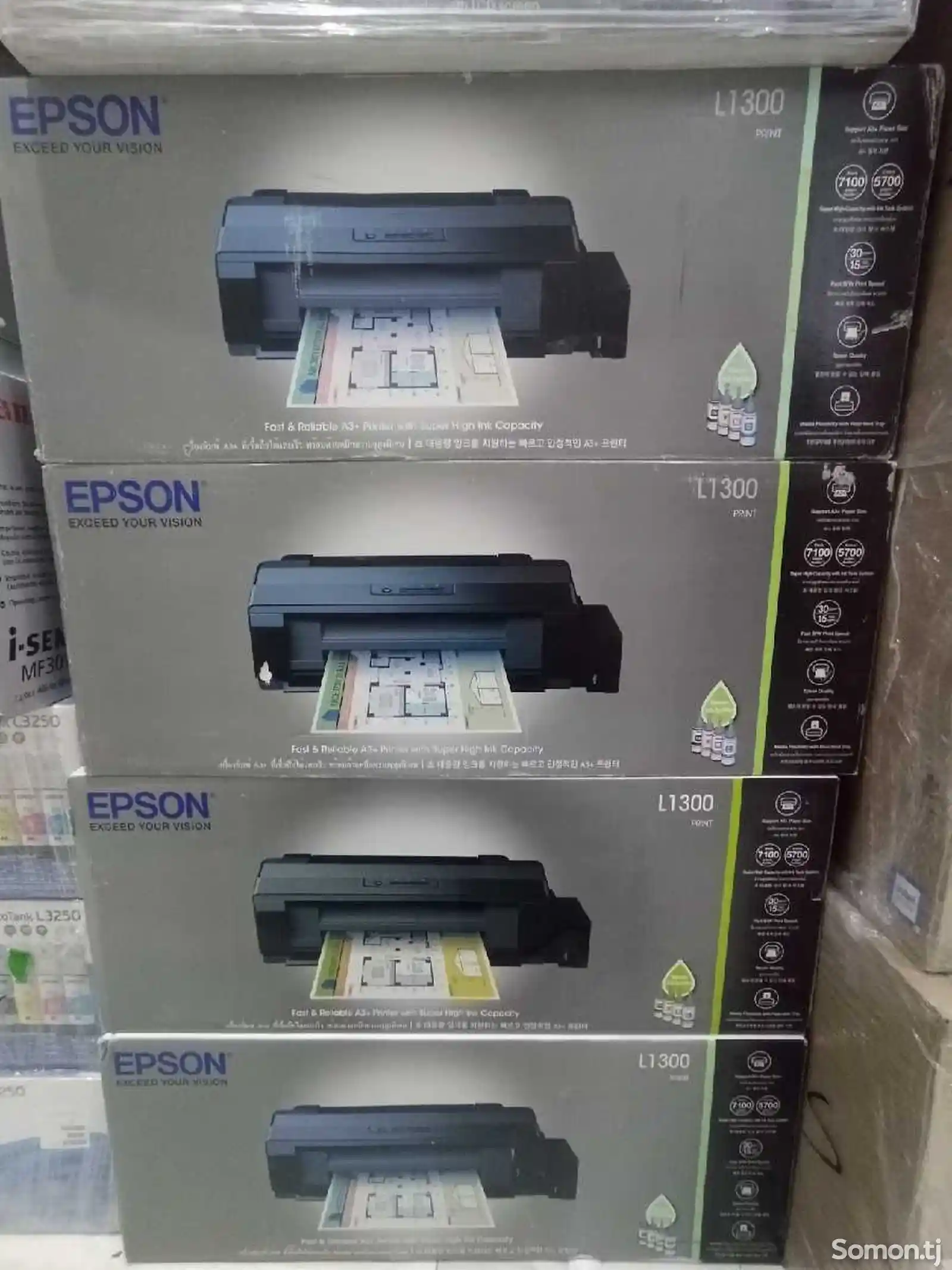 Принтер epson L1300 цветной, формат печати А3+-1