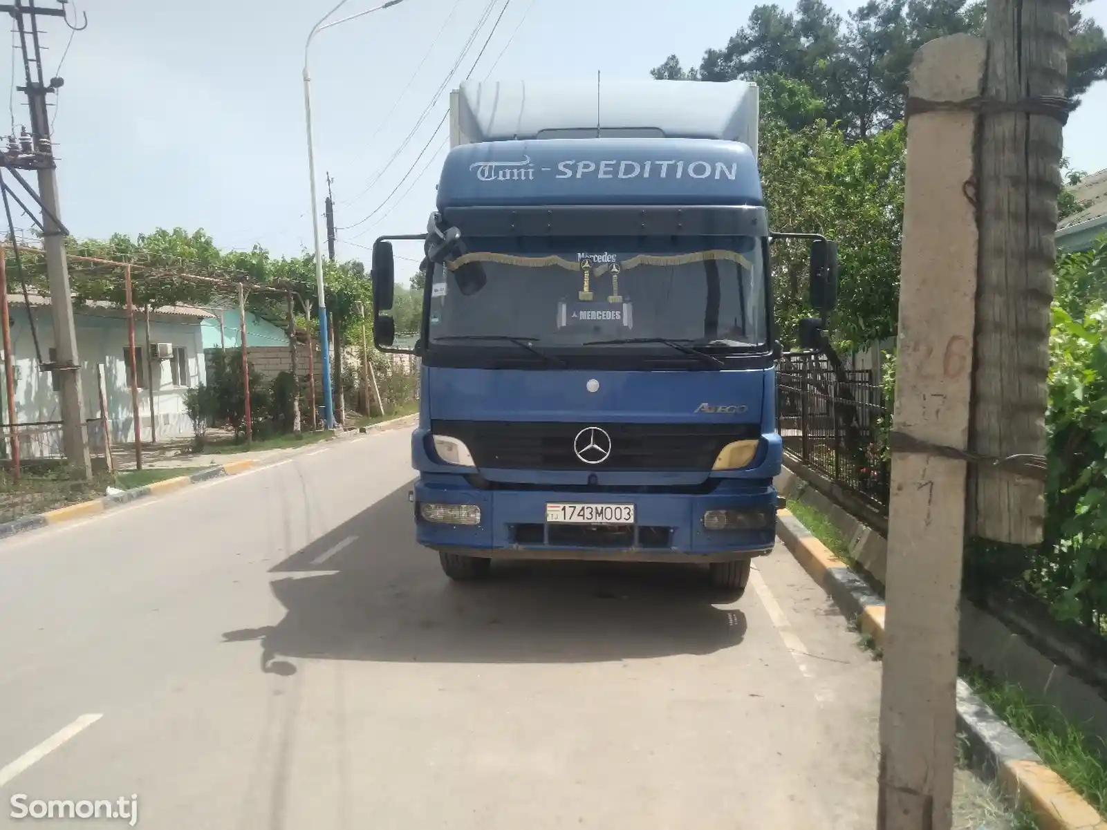 Бортовой грузовик Mercedes-Benz Atego, 2008-1