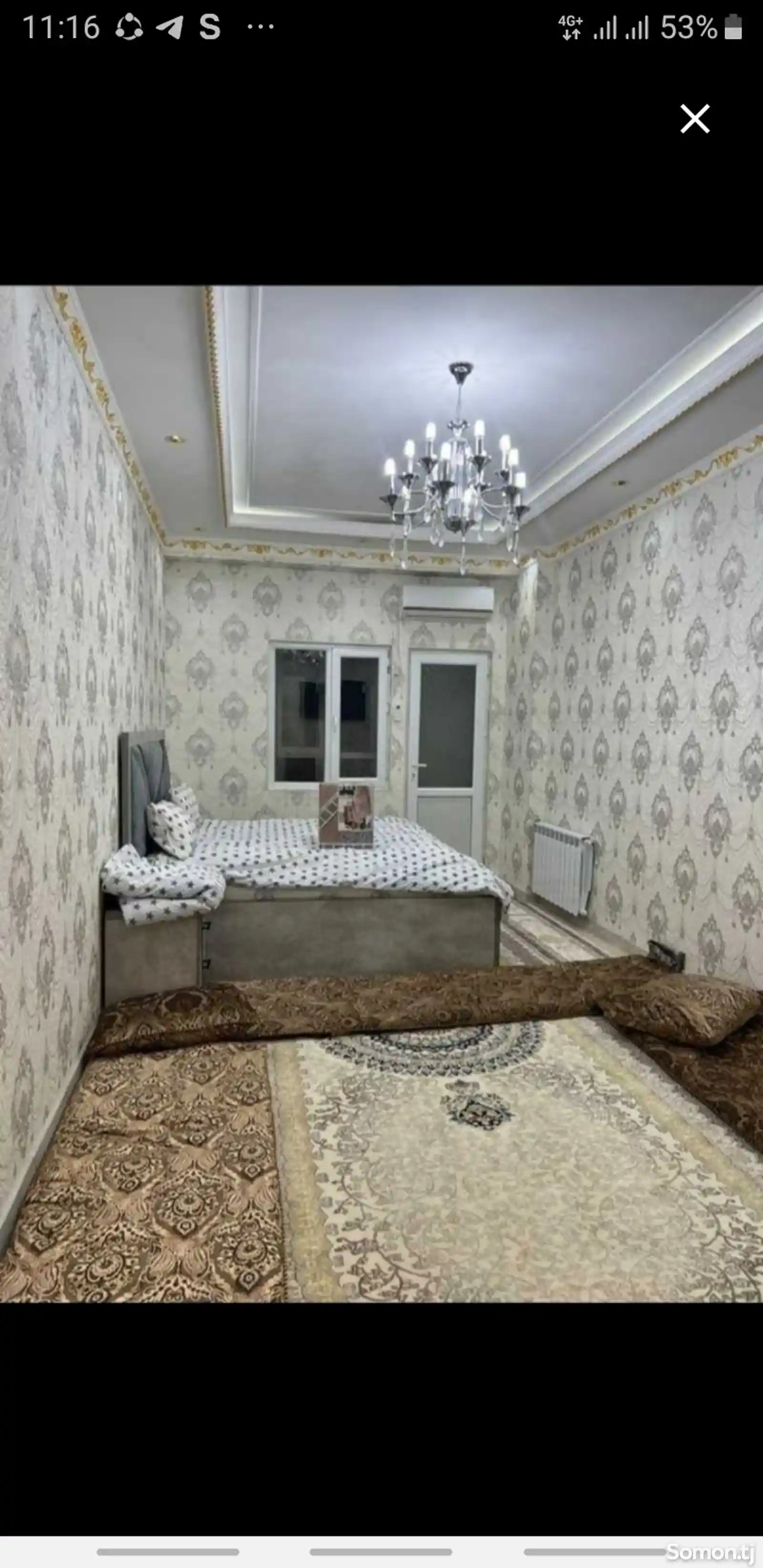 1-комн. квартира, 13 этаж, 55 м², Овир-1