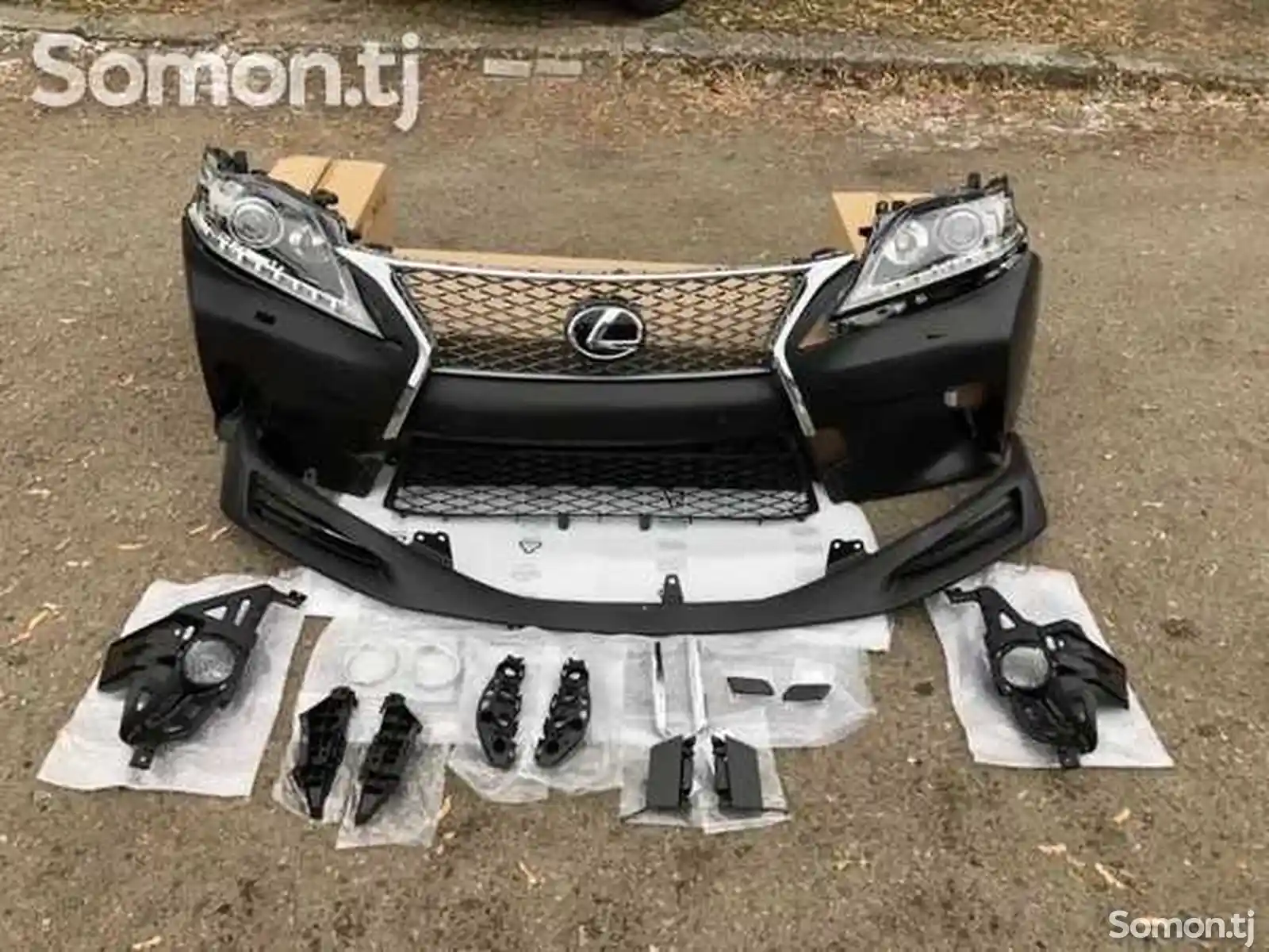 Передний обвес F-Sport на Lexus RX2010&2015-1