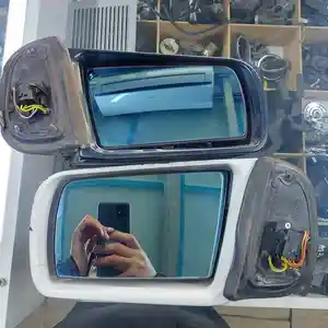 Зеркало заднего вида на Mercedes W202 раскладной
