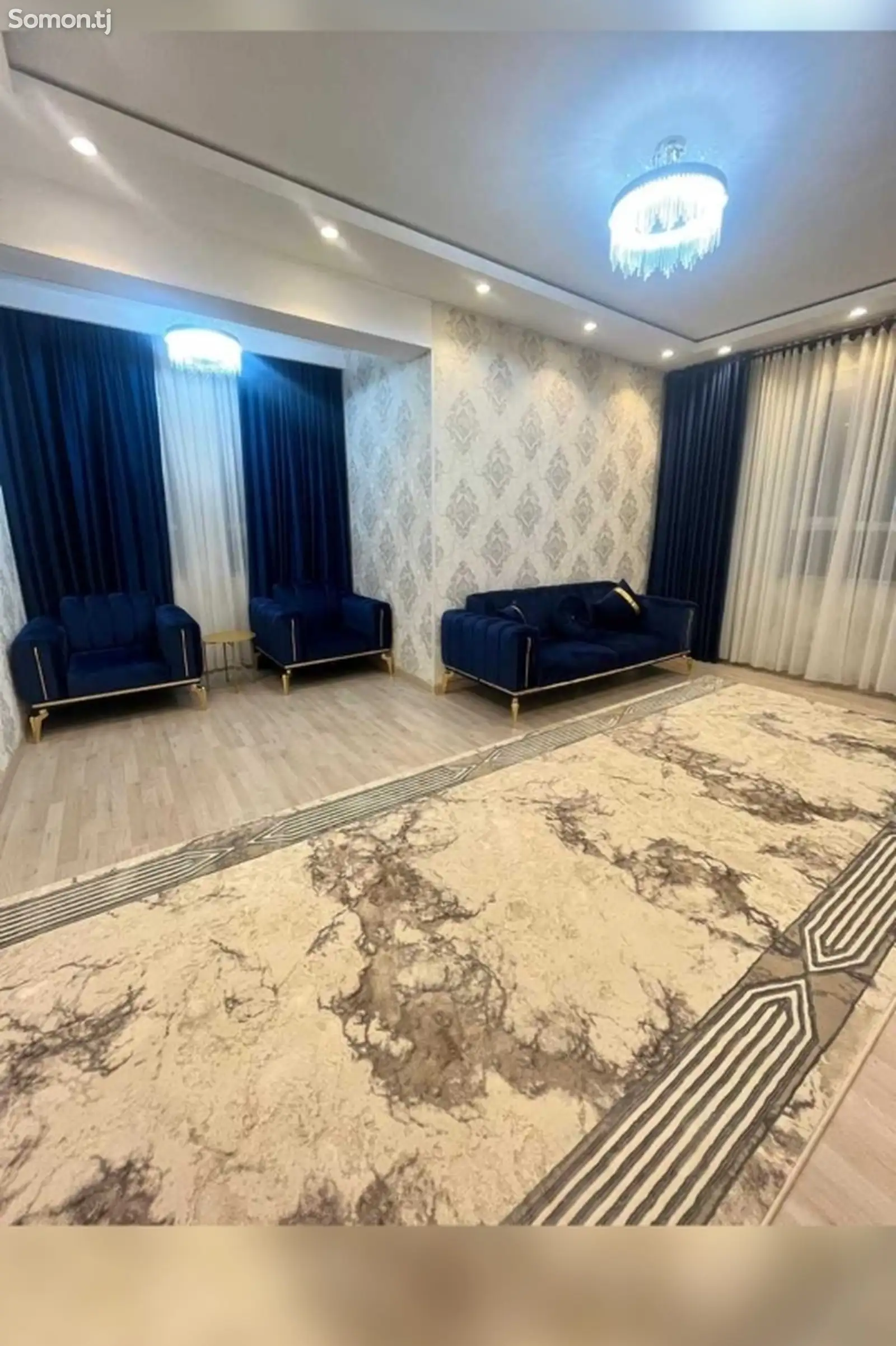 3-комн. квартира, 15 этаж, 100м², Ашан-1