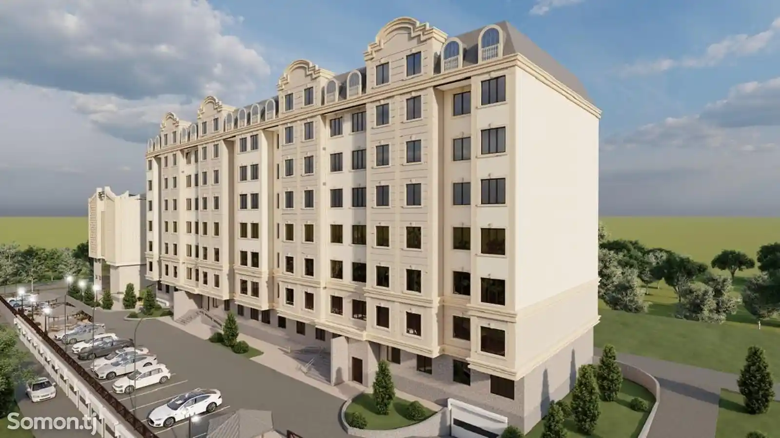 3-комн. квартира, 2 этаж, 100 м², 12мкр-2