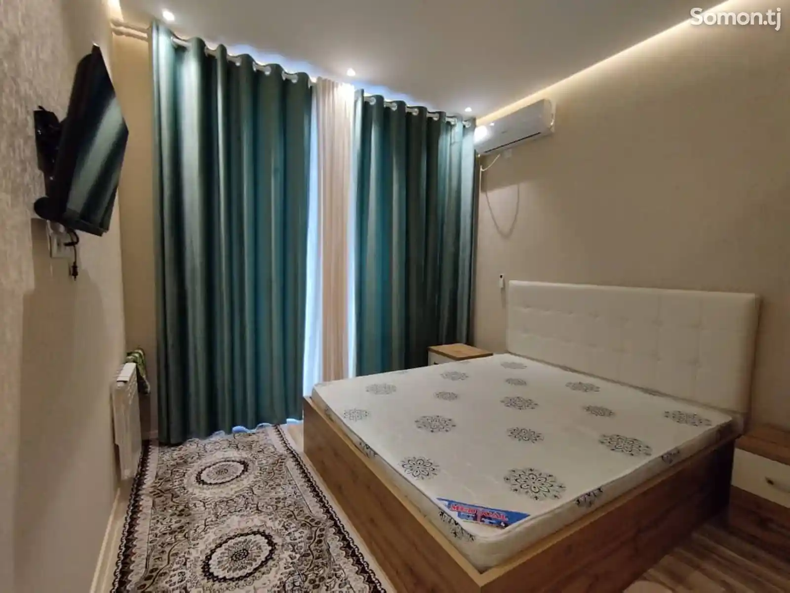 2-комн. квартира, 15 этаж, 50м², Исмоили Сомонӣ-2