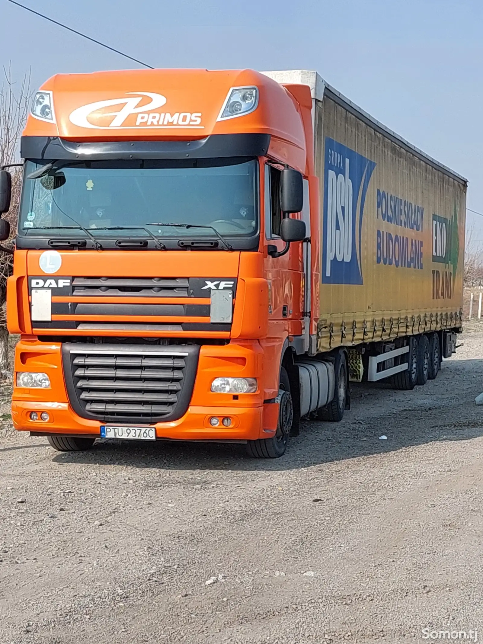 Бортовой грузовик DAF XF, 2013-1