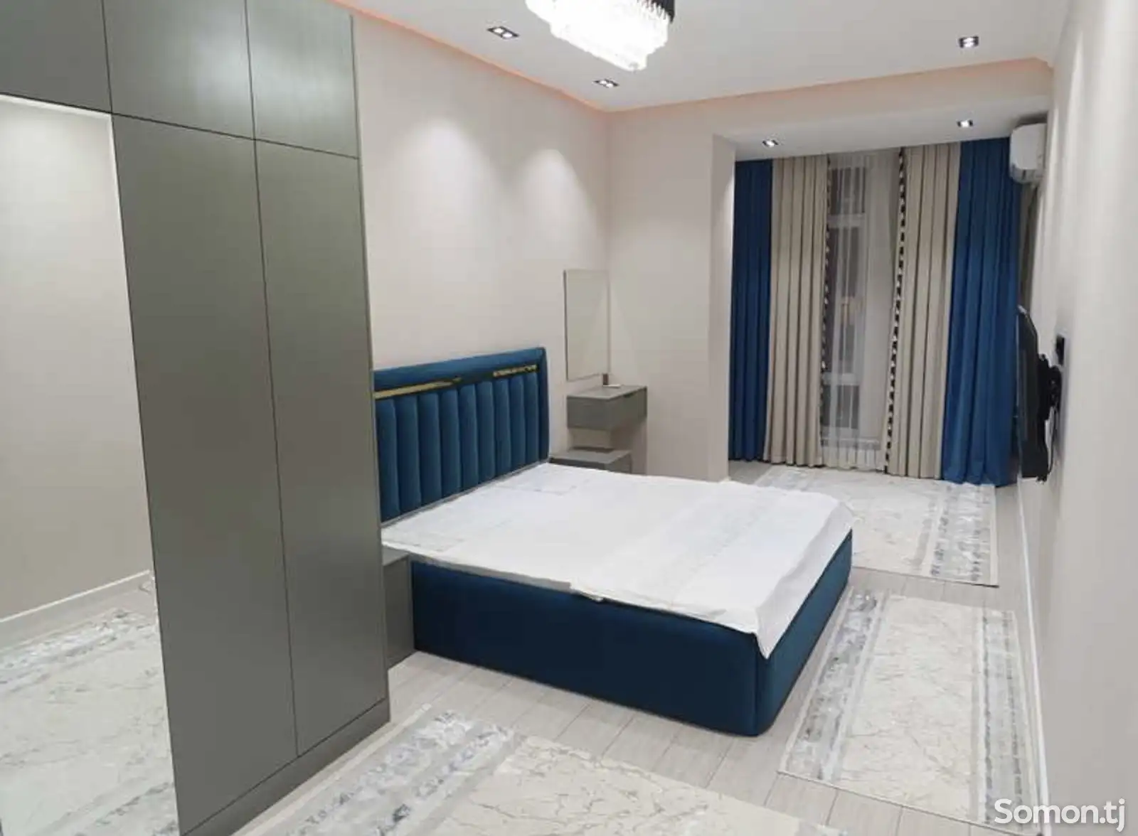 2-комн. квартира, 12 этаж, 70м², Сомони-1