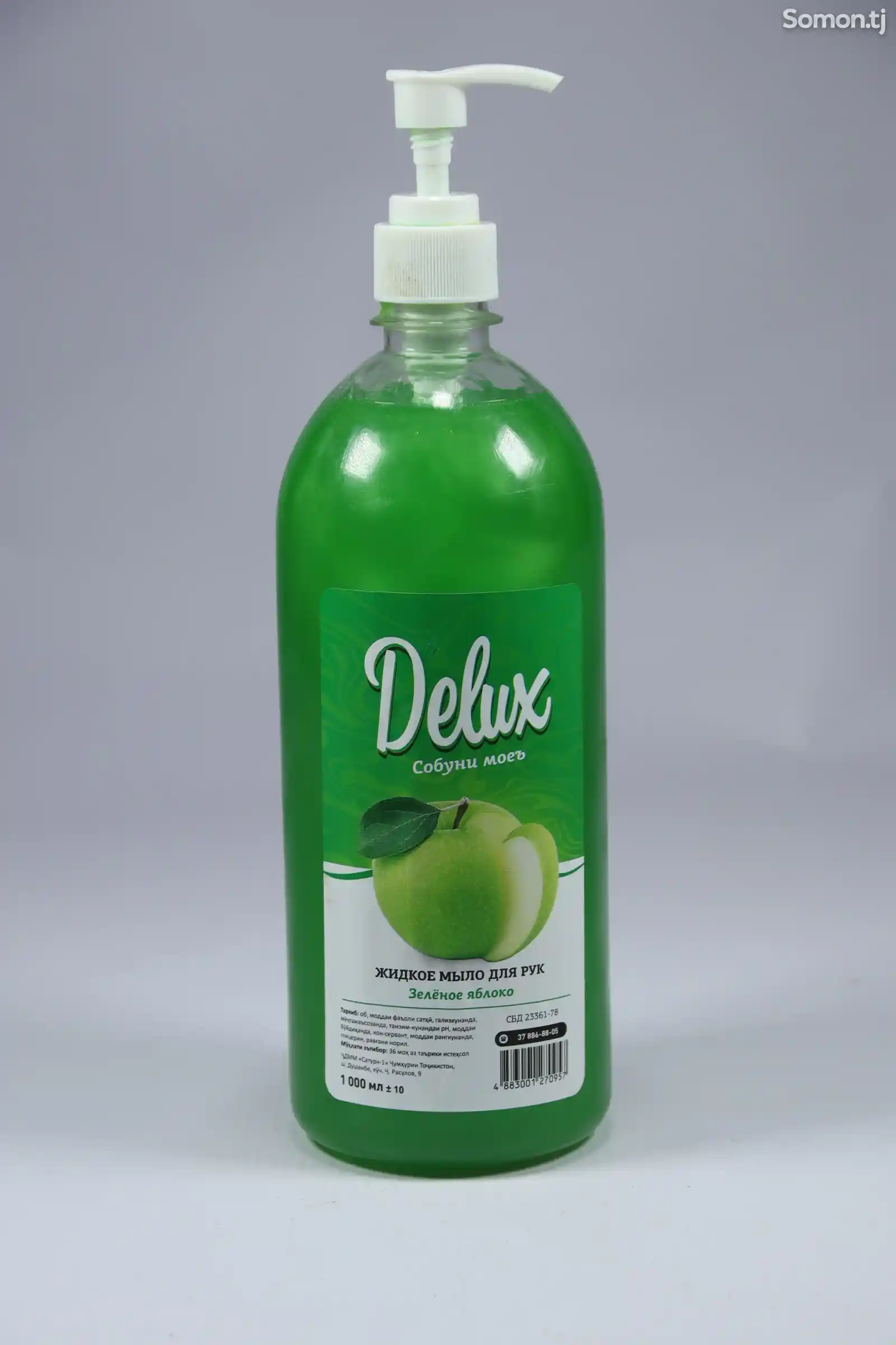 Жидкое мыло Delux 1л-1