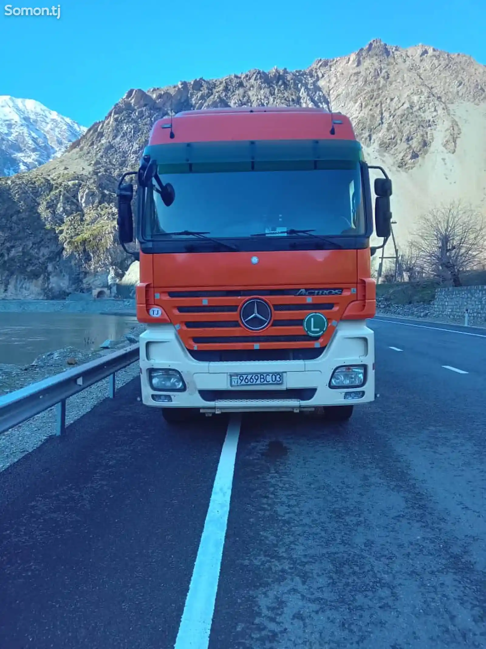 Бортовой грузовик Mercedes-Benz Actros, 2007-3